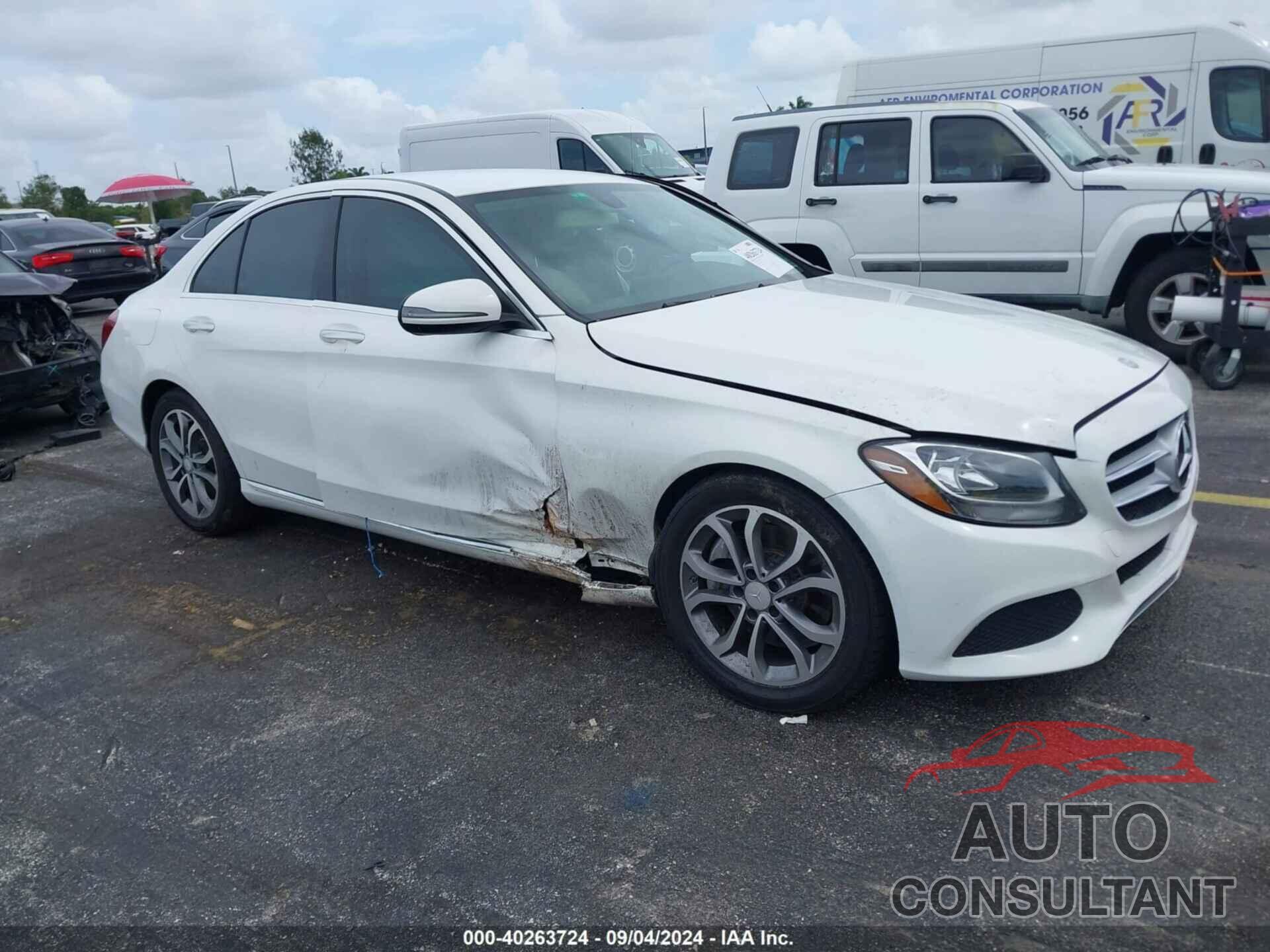 MERCEDES-BENZ C 300 2017 - 55SWF4JB5HU180233