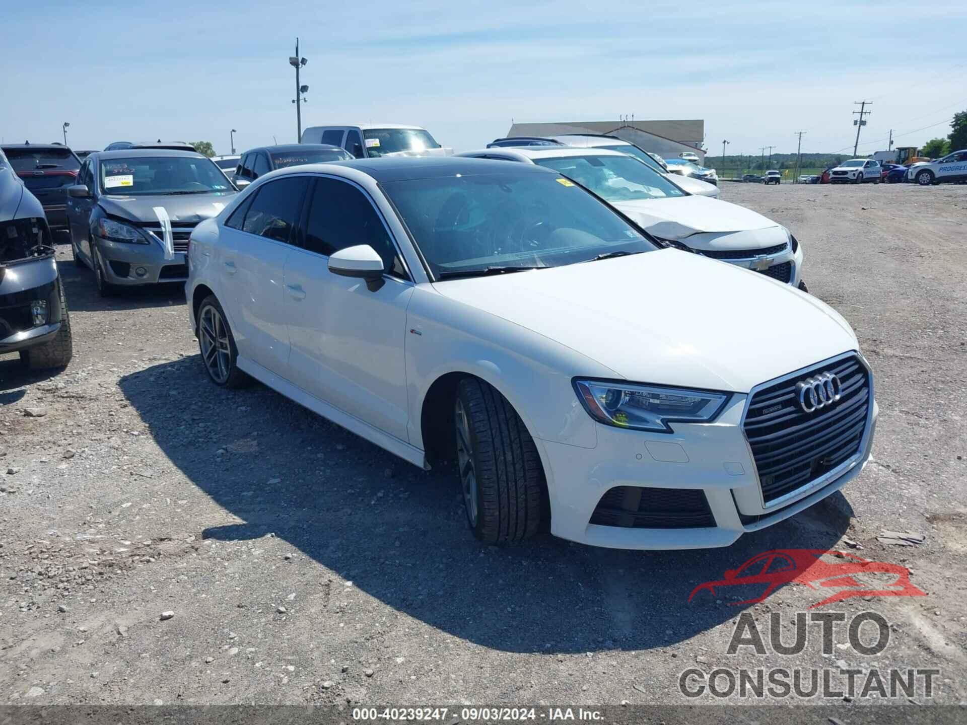 AUDI A3 2018 - WAUJ8GFF4J1068344