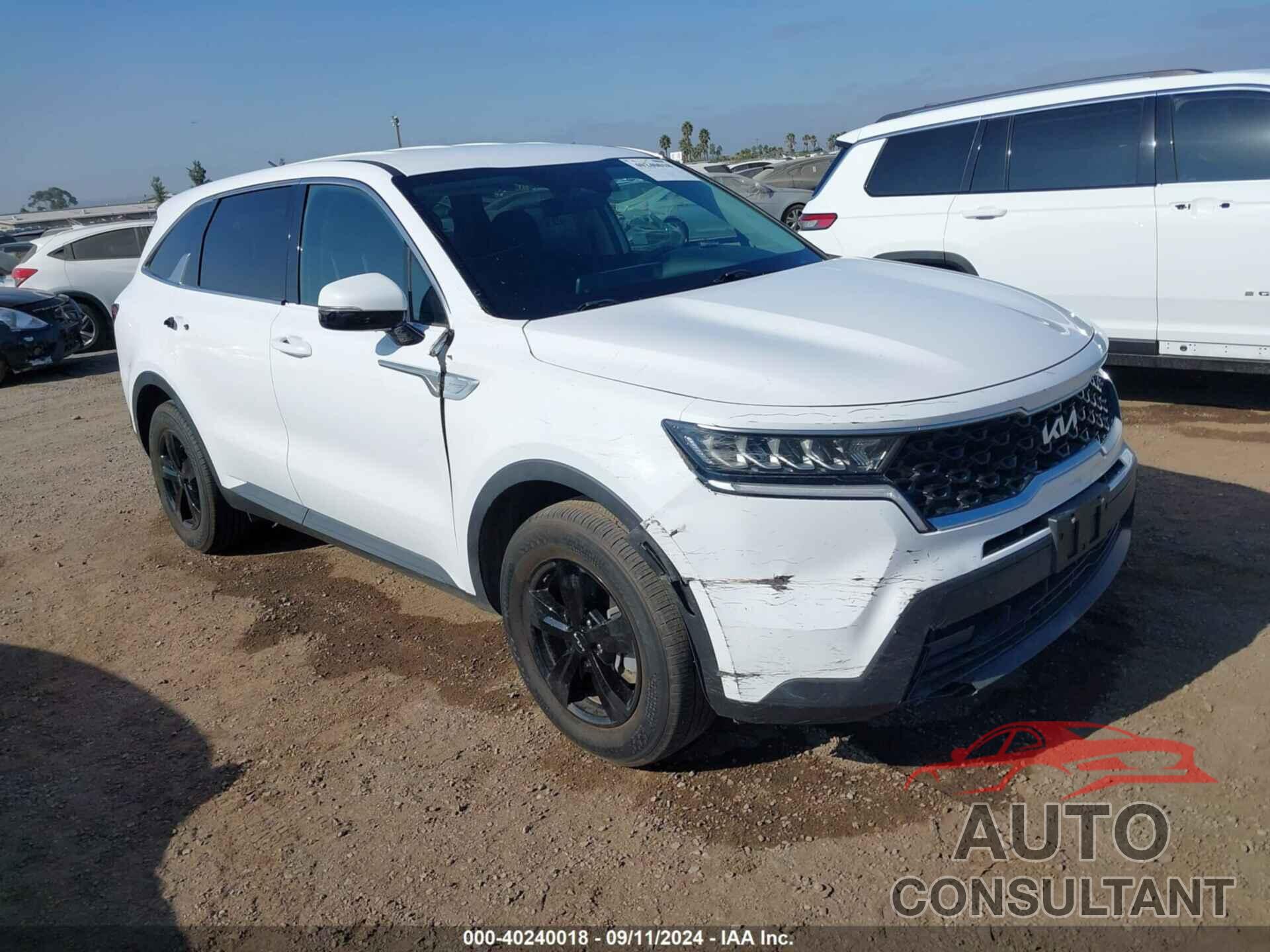 KIA SORENTO 2022 - 5XYRG4LC5NG076041