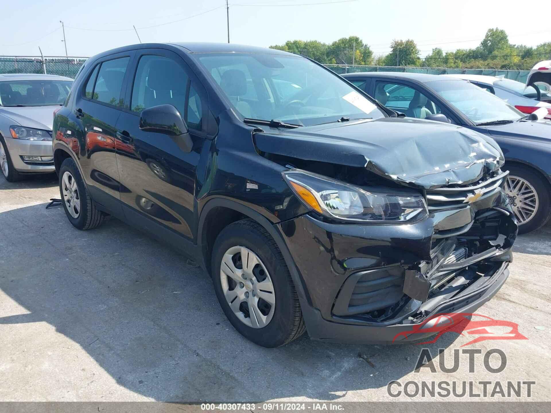 CHEVROLET TRAX 2017 - 3GNCJKSB6HL272255