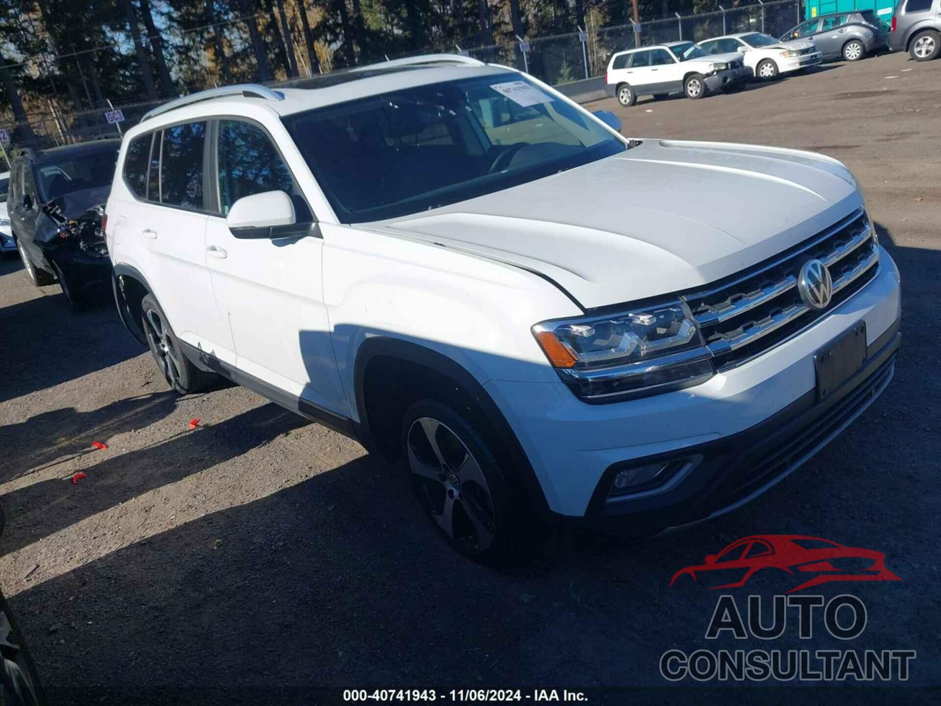 VOLKSWAGEN ATLAS 2018 - 1V2MR2CA4JC580665