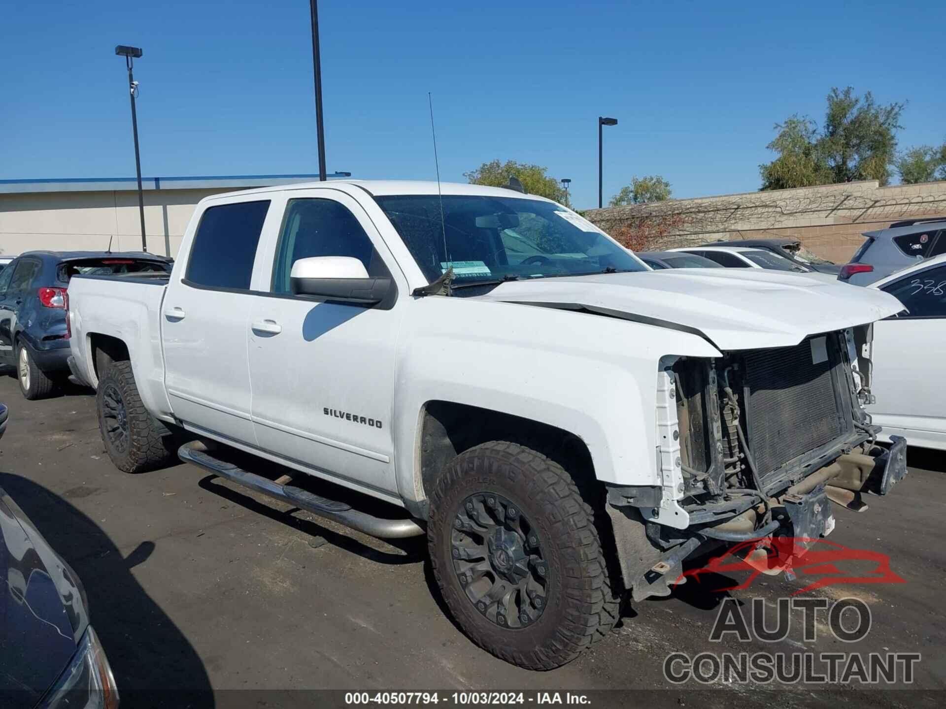 CHEVROLET SILVERADO 1500 2018 - 3GCPCRECXJG324440