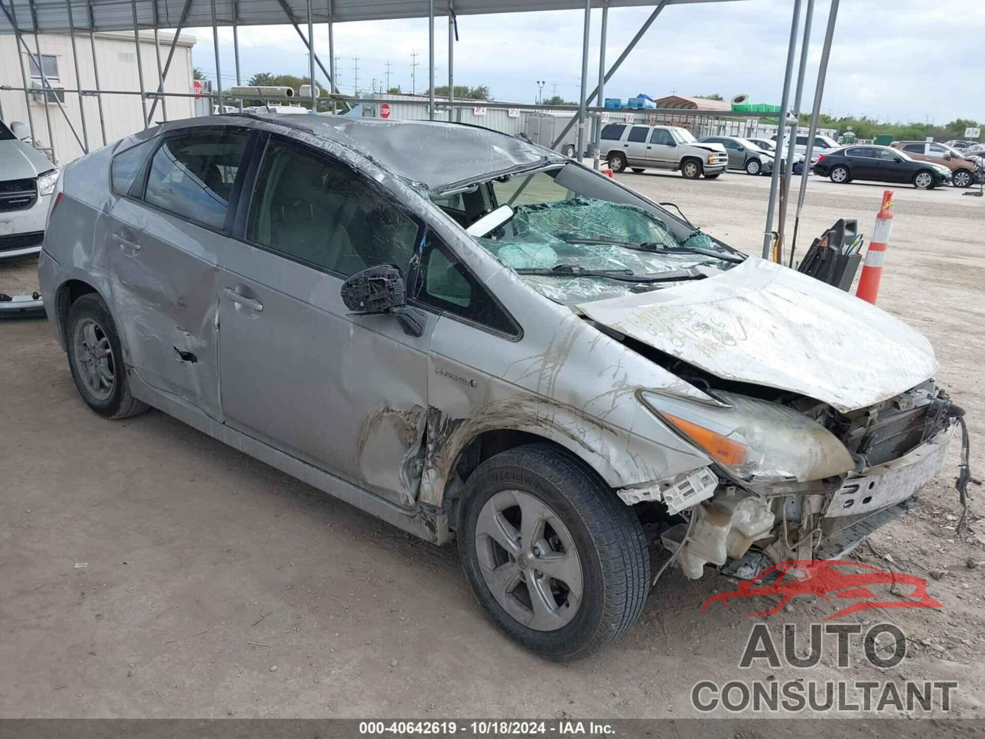 TOYOTA PRIUS 2010 - JTDKN3DU6A0041596