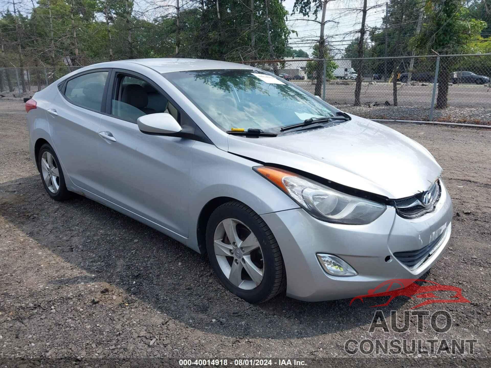 HYUNDAI ELANTRA 2012 - 5NPDH4AE2CH123351