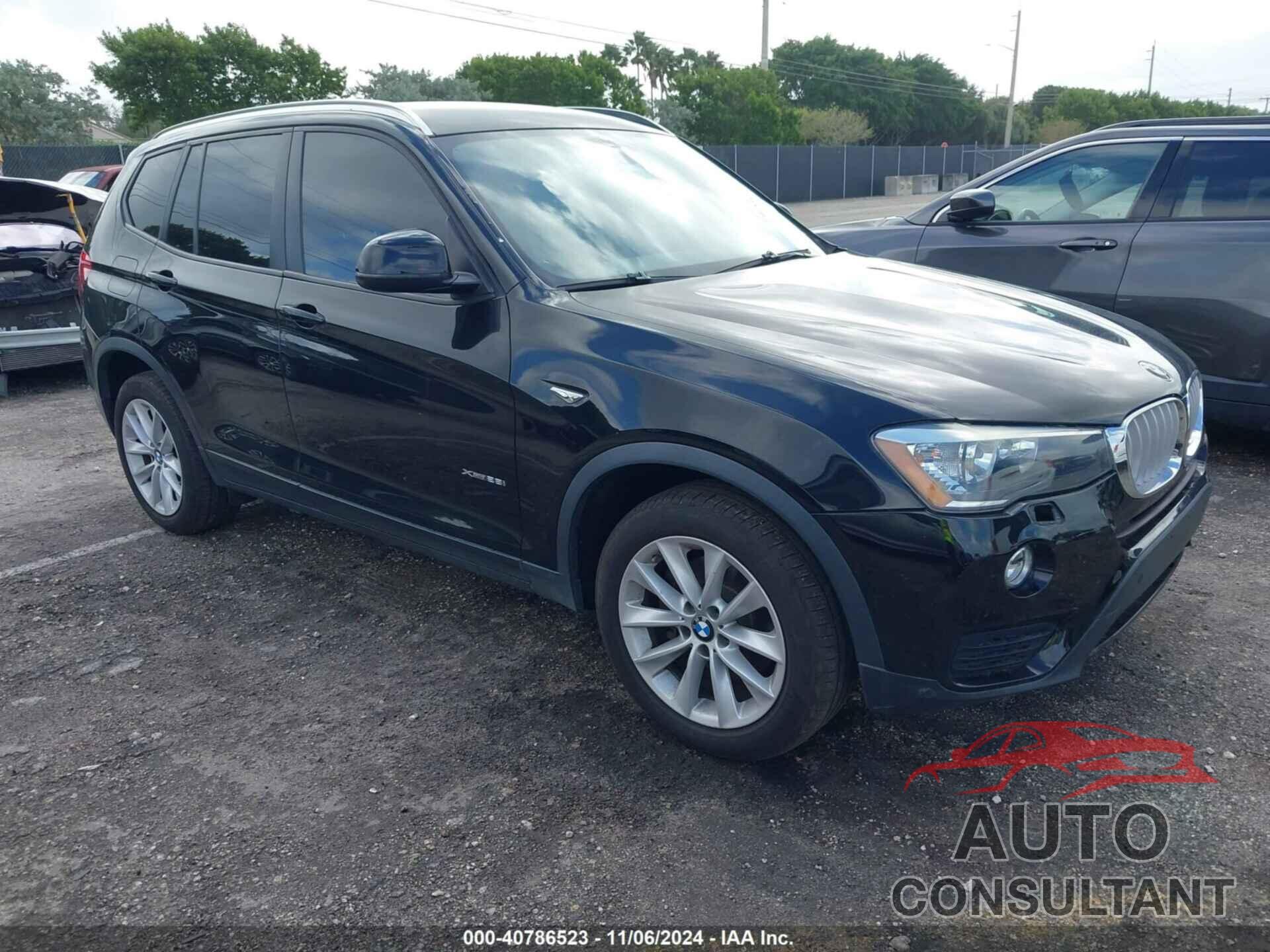 BMW X3 2017 - 5UXWX9C37H0W69070