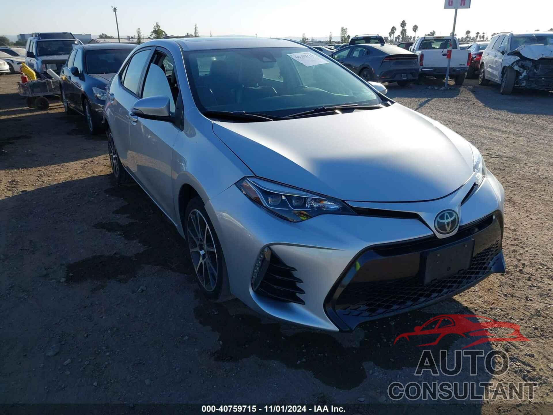 TOYOTA COROLLA 2017 - 5YFBURHE9HP613611