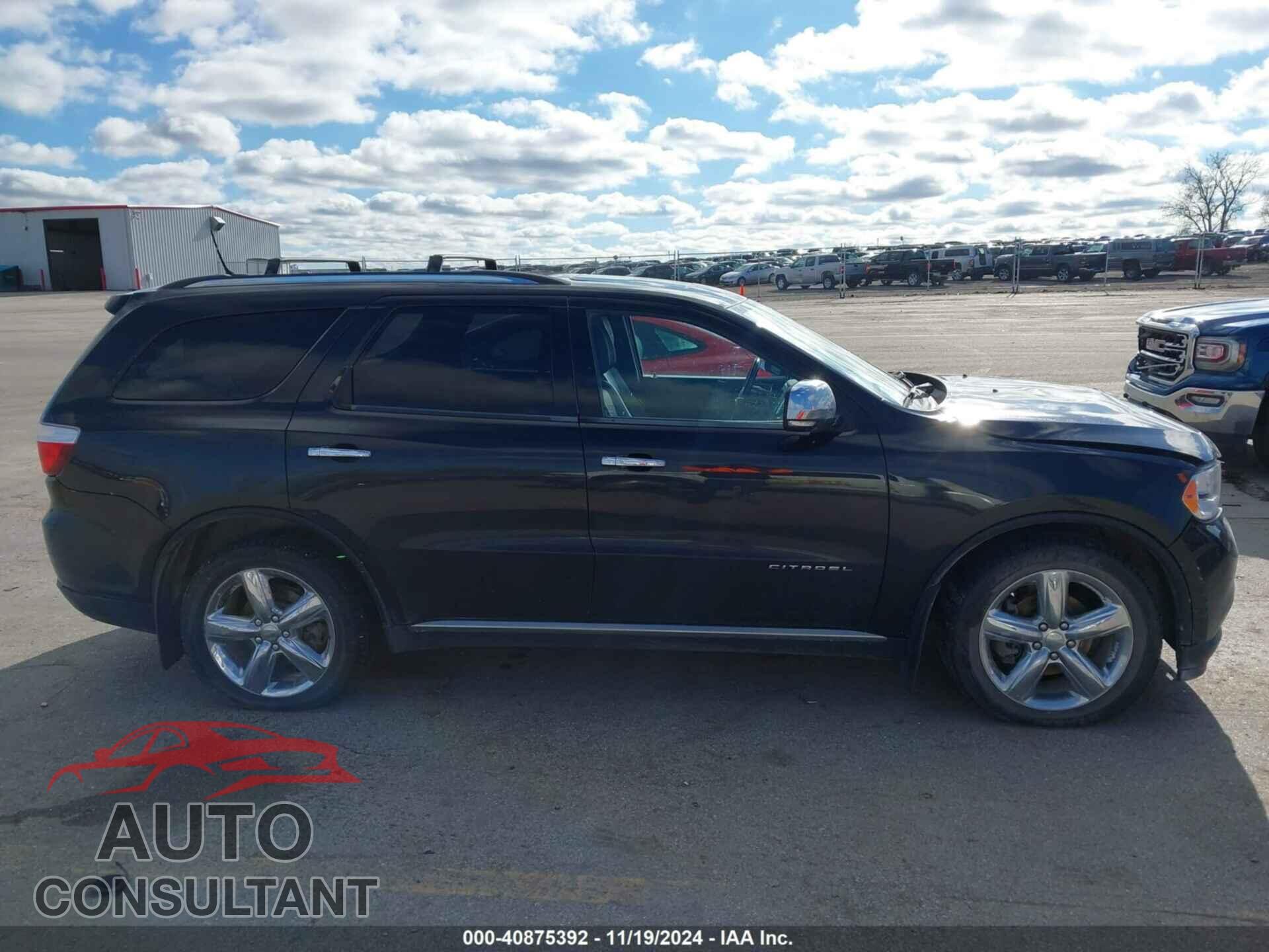 DODGE DURANGO 2012 - 1C4RDJEGXCC252641