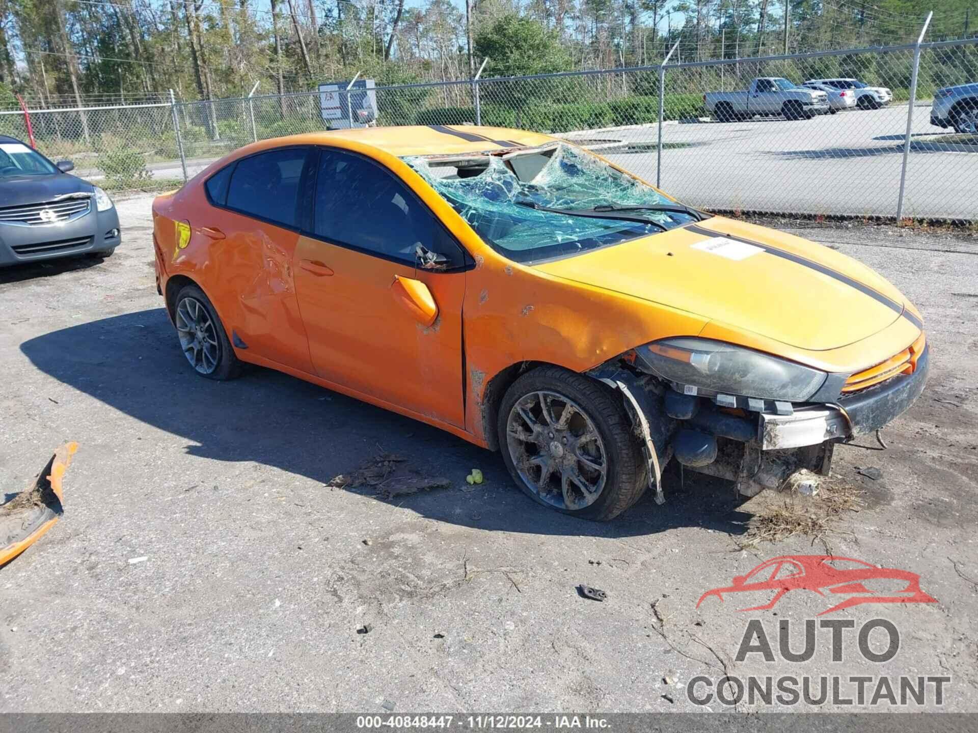 DODGE DART 2013 - 1C3CDFBA1DD171515