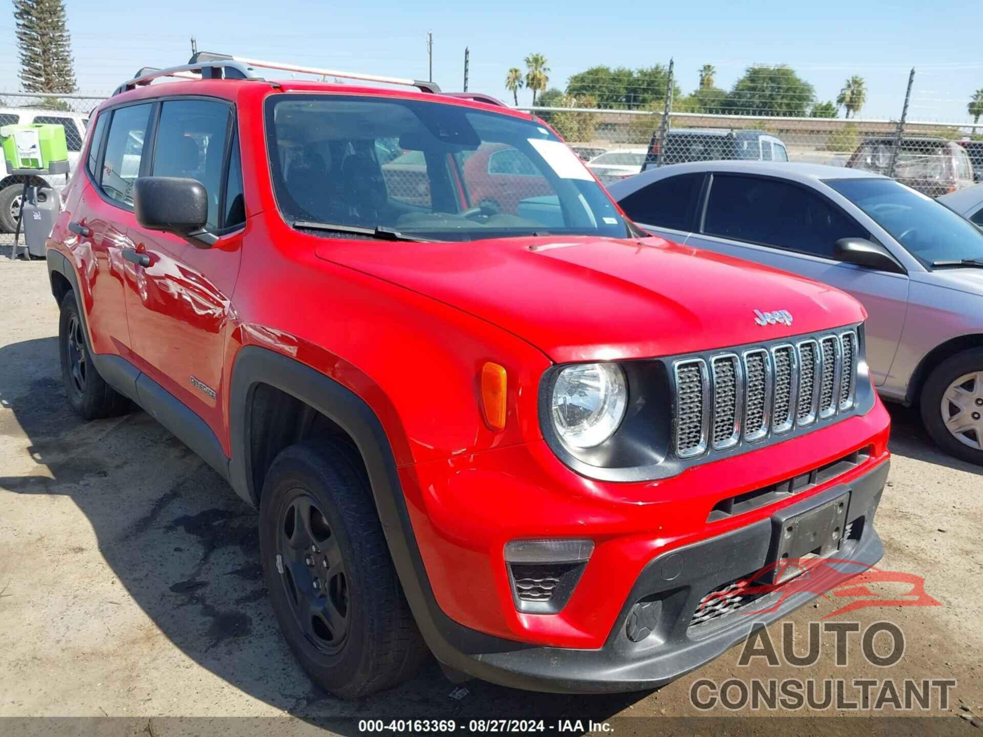 JEEP RENEGADE 2021 - ZACNJDABXMPN24392