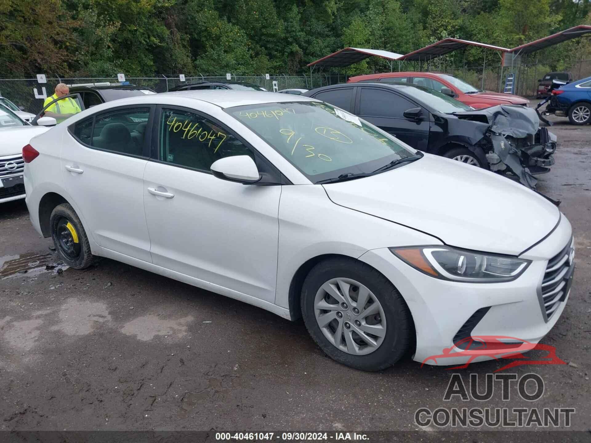 HYUNDAI ELANTRA 2017 - 5NPD74LFXHH209281