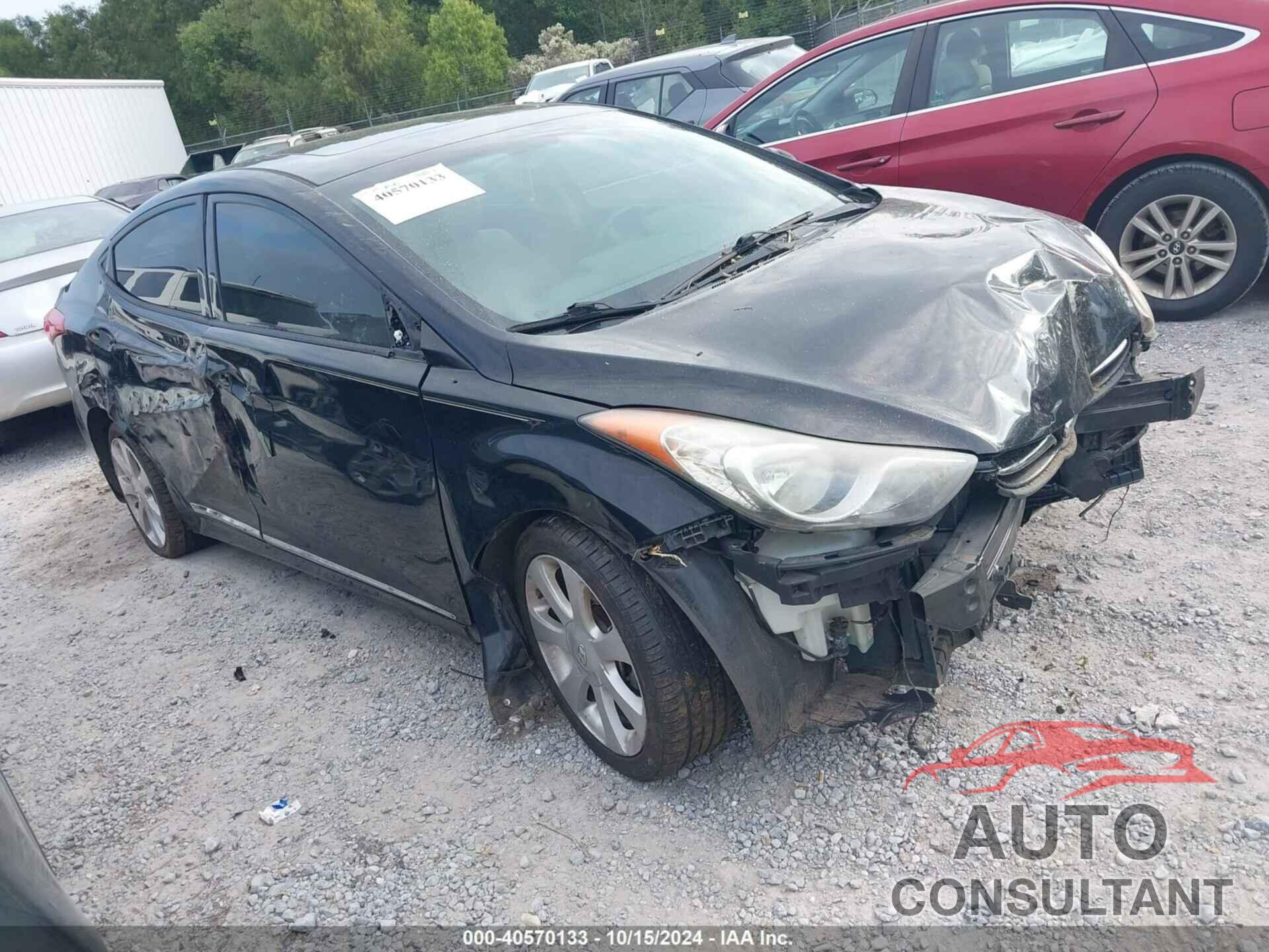 HYUNDAI ELANTRA 2013 - 5NPDH4AE1DH415980