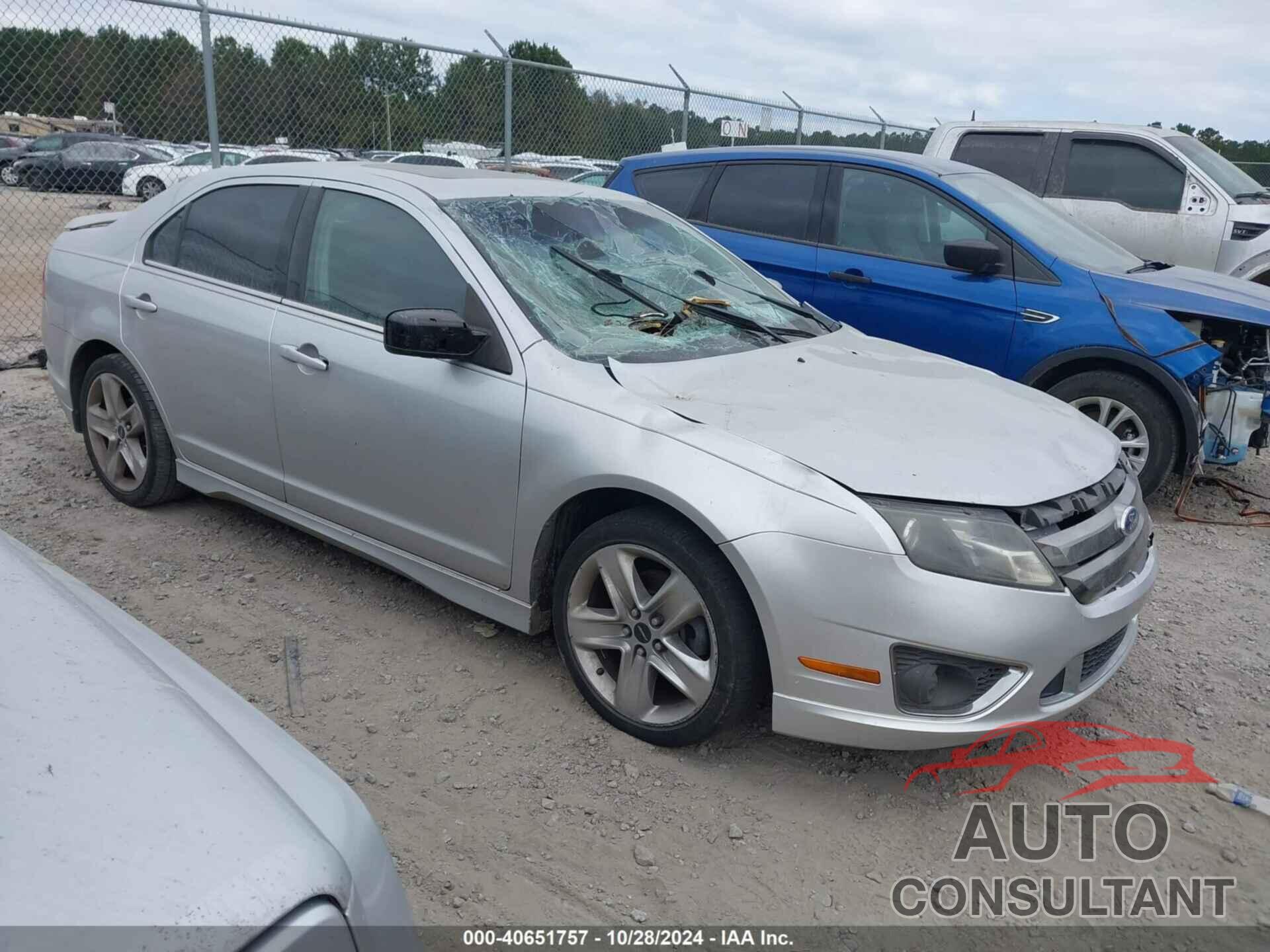 FORD FUSION 2012 - 3FAHP0DC7CR155450