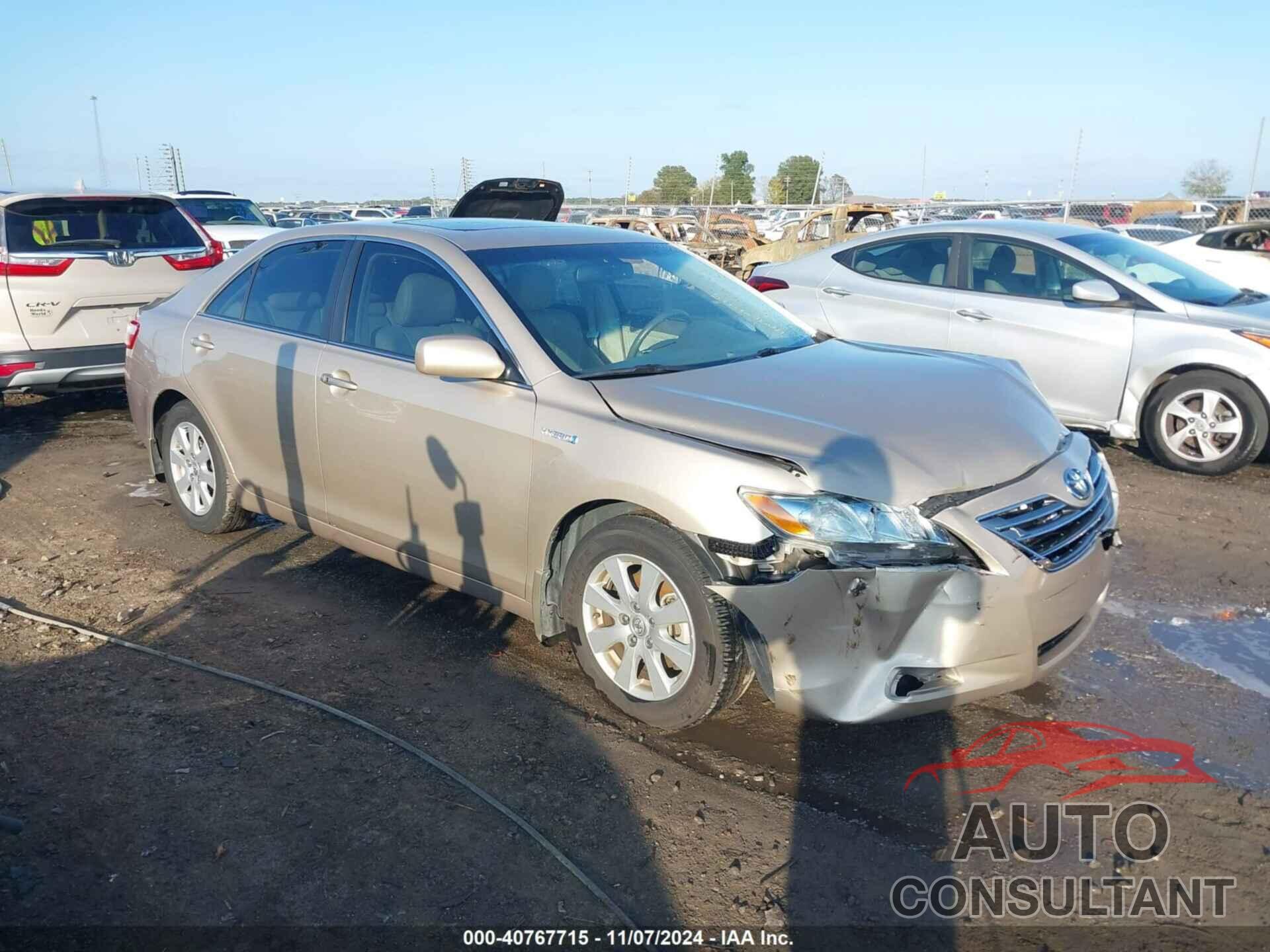 TOYOTA CAMRY HYBRID 2009 - 4T1BB46K09U066701