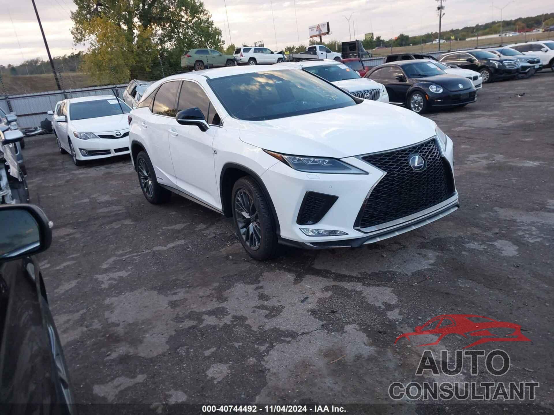 LEXUS RX 450H 2020 - 2T2SGMDA2LC049673