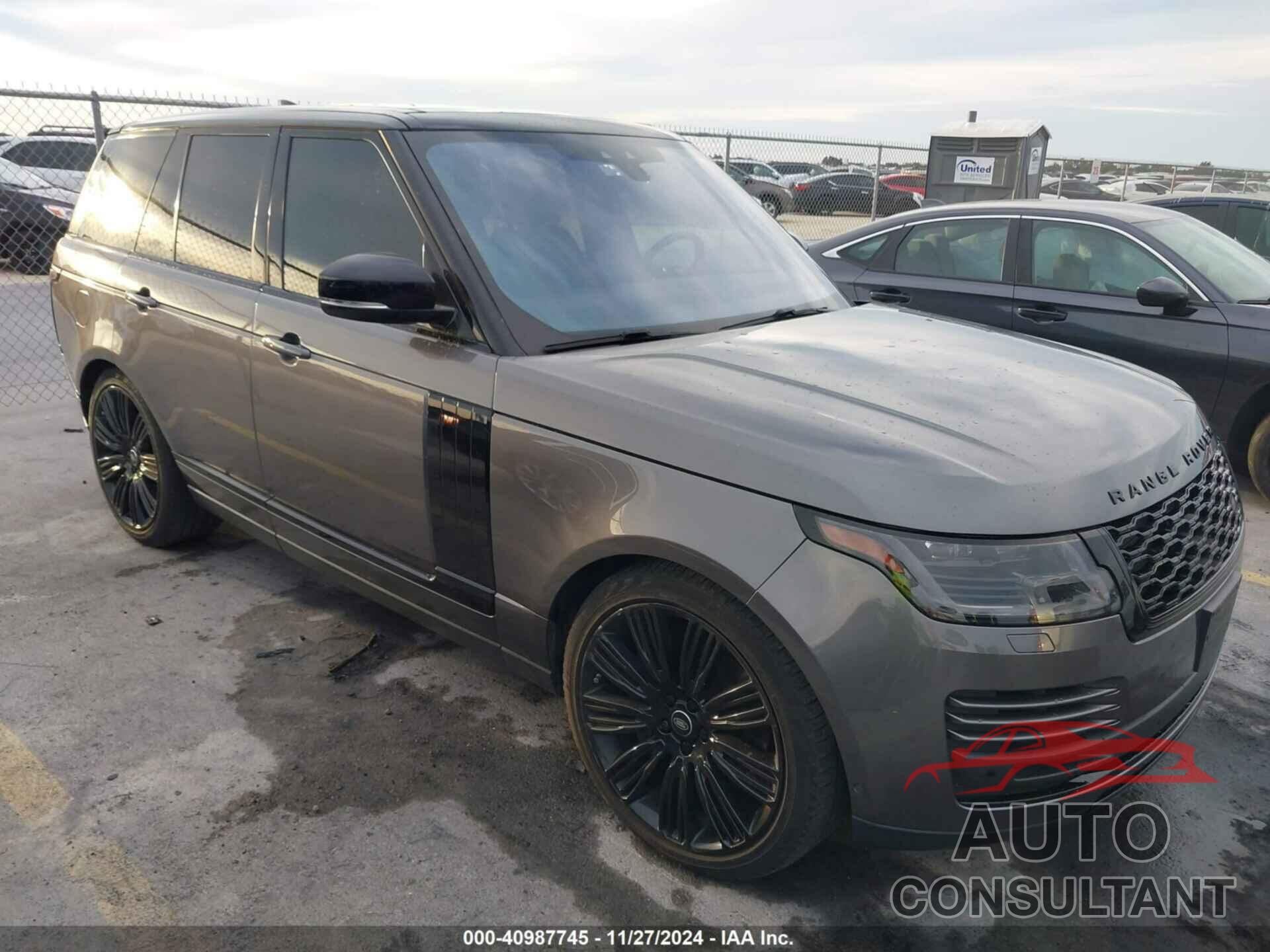 LAND ROVER RANGE ROVER 2019 - SALGS2RE8KA533996