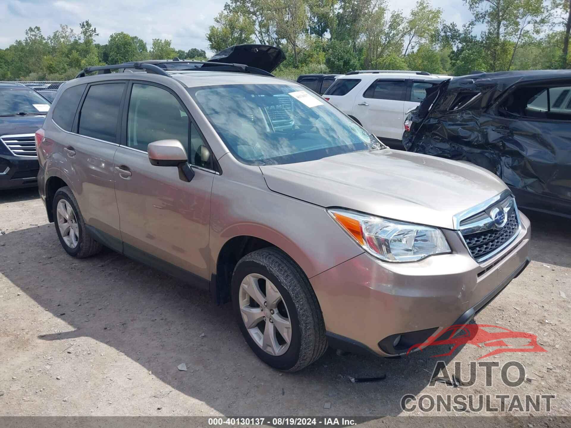 SUBARU FORESTER 2016 - JF2SJAHC0GH466342