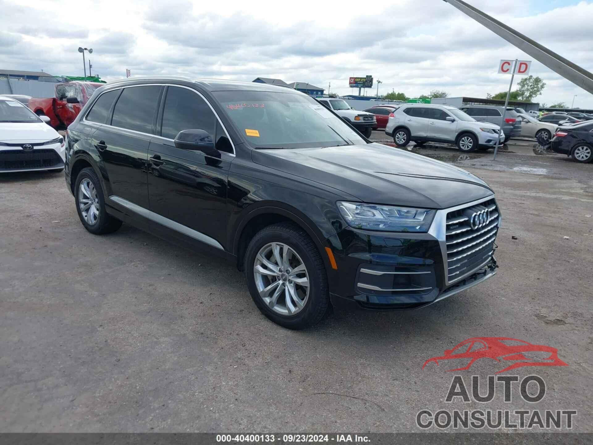 AUDI Q7 2019 - WA1LAAF72KD044396