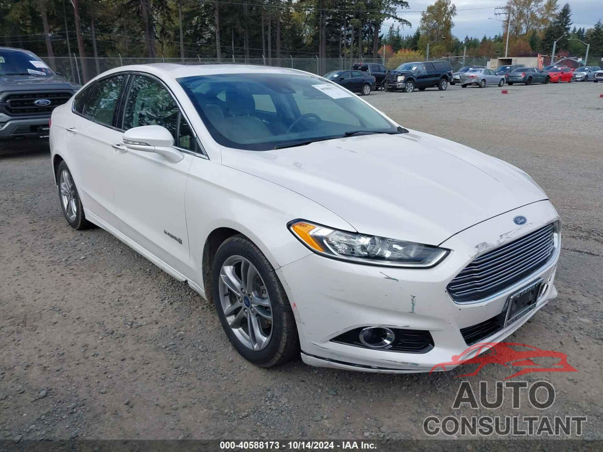 FORD FUSION HYBRID 2016 - 3FA6P0RU7GR166592