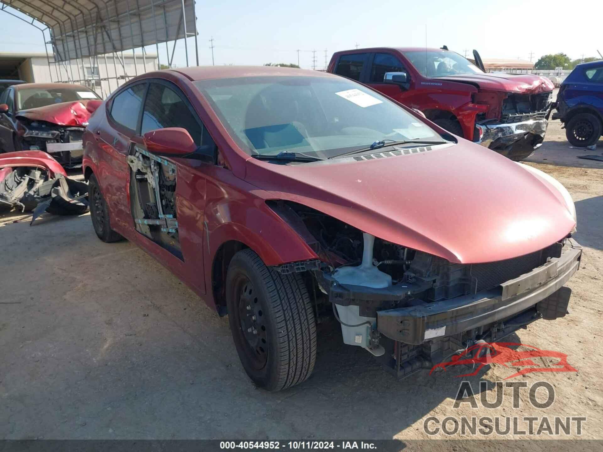 HYUNDAI ELANTRA 2016 - 5NPDH4AE6GH747269