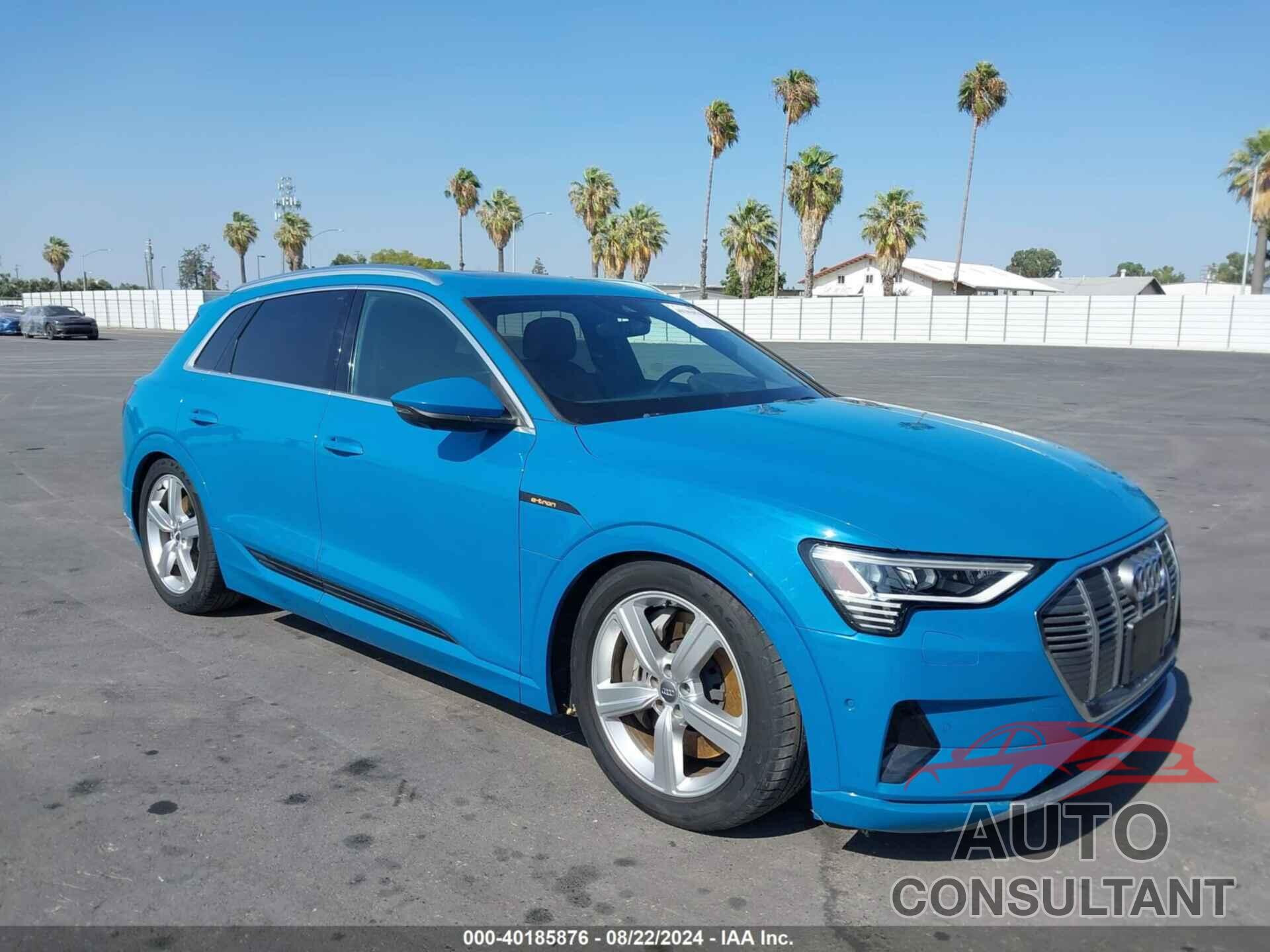 AUDI E-TRON 2019 - WA1VAAGE5KB015024