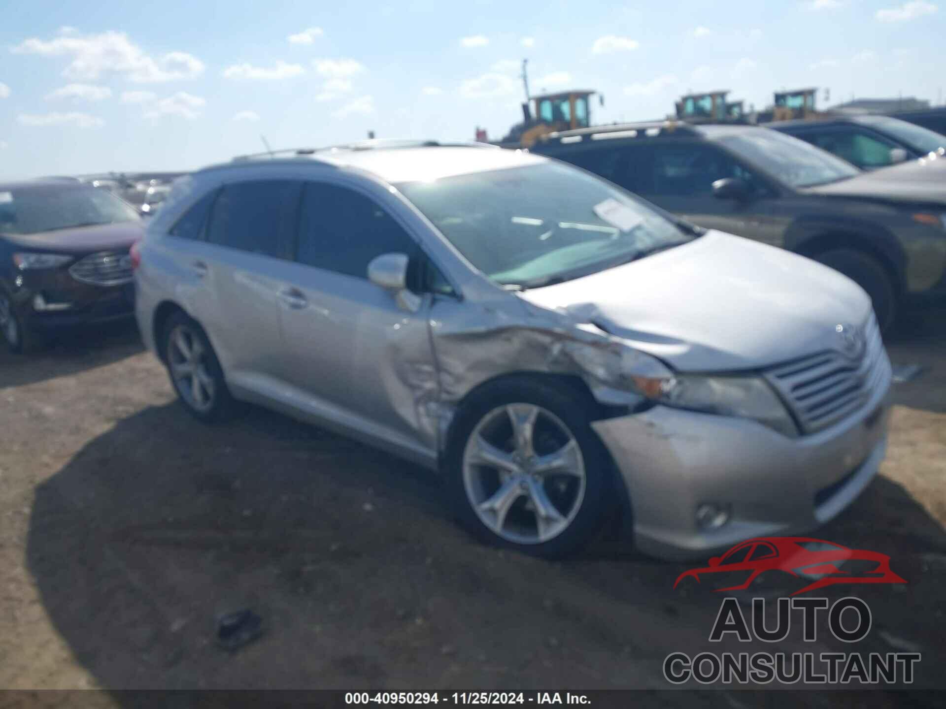 TOYOTA VENZA 2012 - 4T3ZK3BB9CU052258