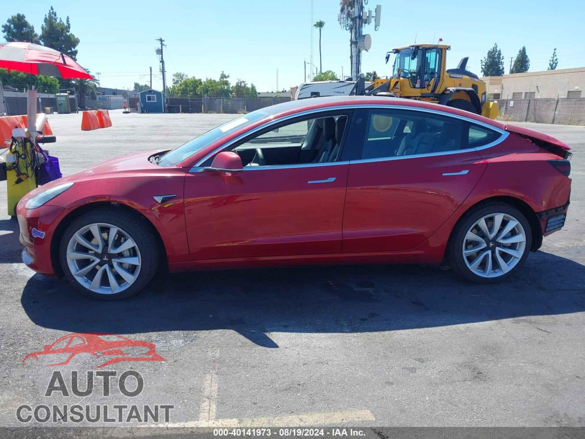 TESLA MODEL 3 2019 - 5YJ3E1EB5KF453694