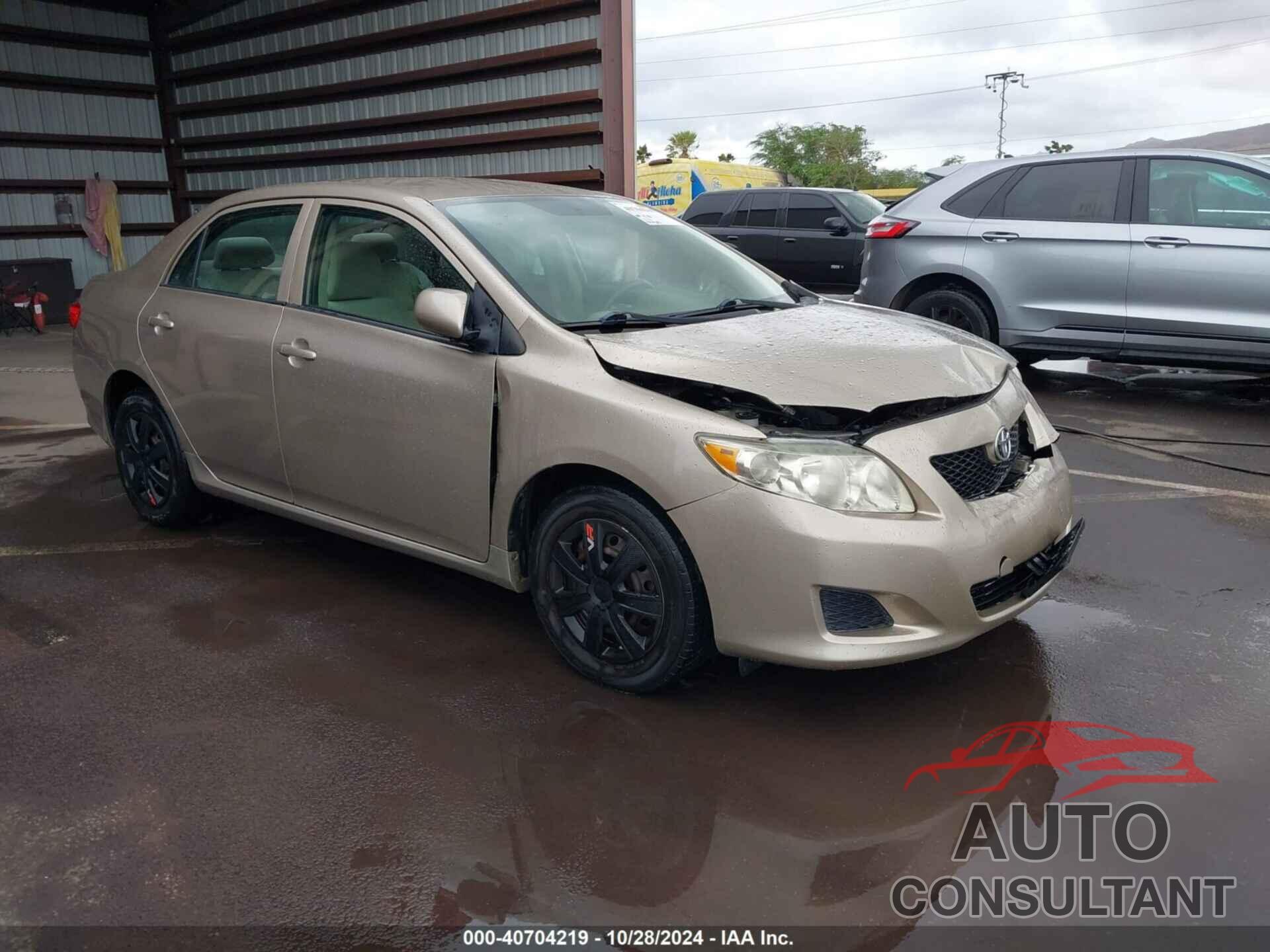 TOYOTA COROLLA 2009 - 1NXBU40E39Z119484