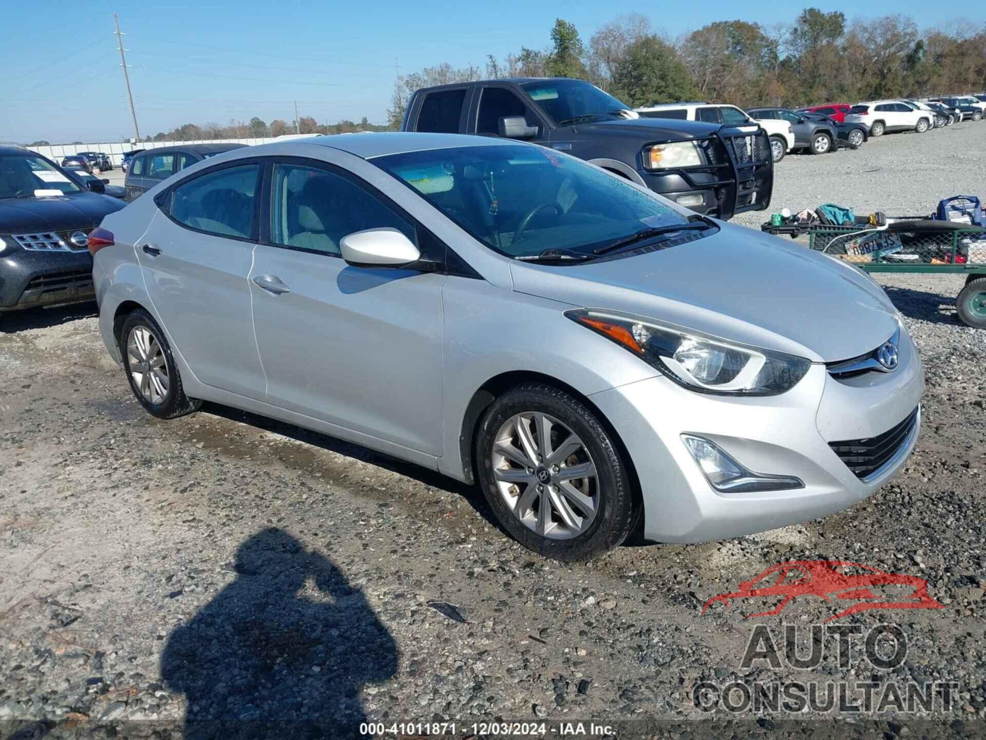 HYUNDAI ELANTRA 2015 - 5NPDH4AE6FH621413