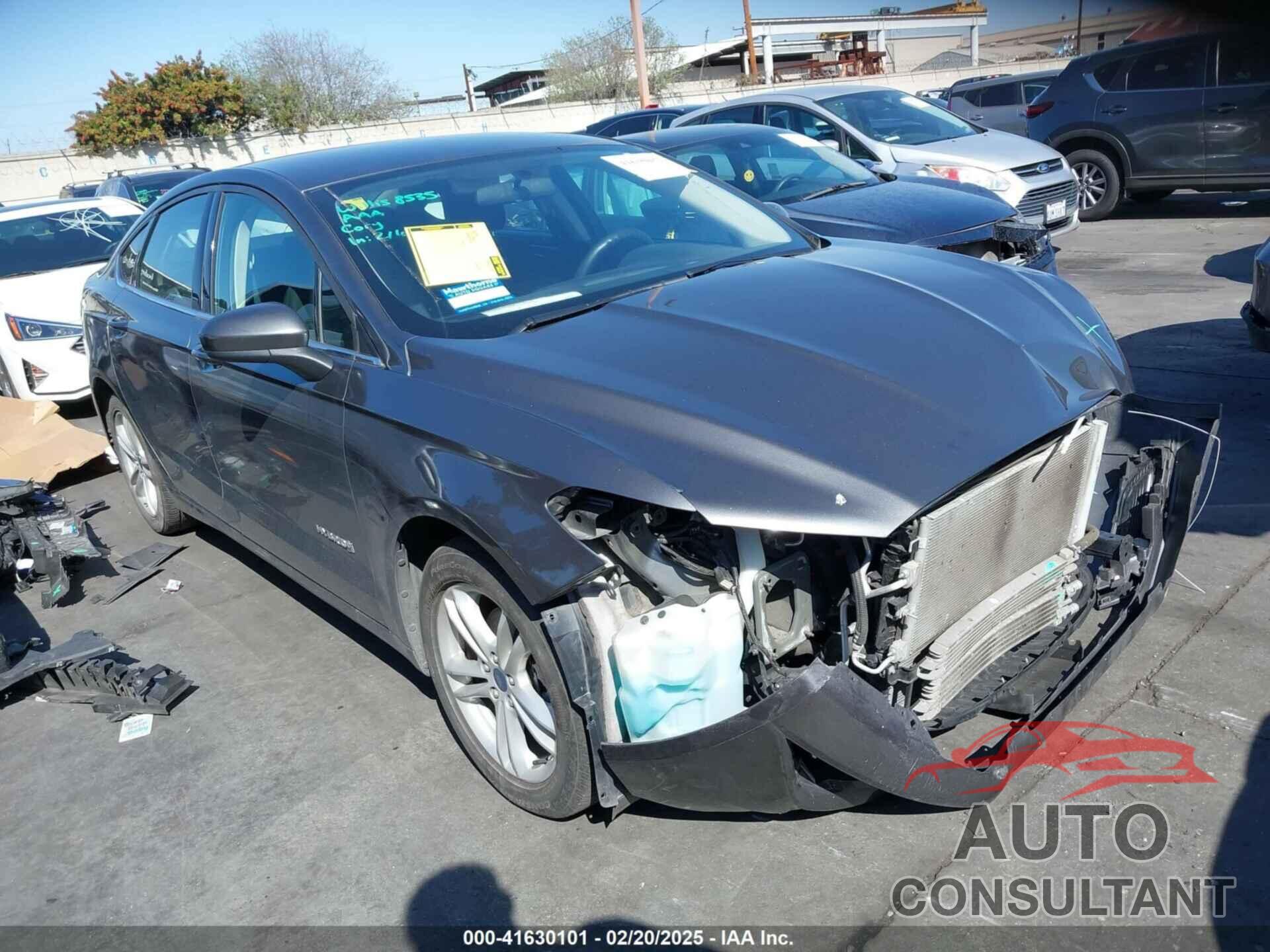FORD FUSION HYBRID 2018 - 3FA6P0LU2JR249962
