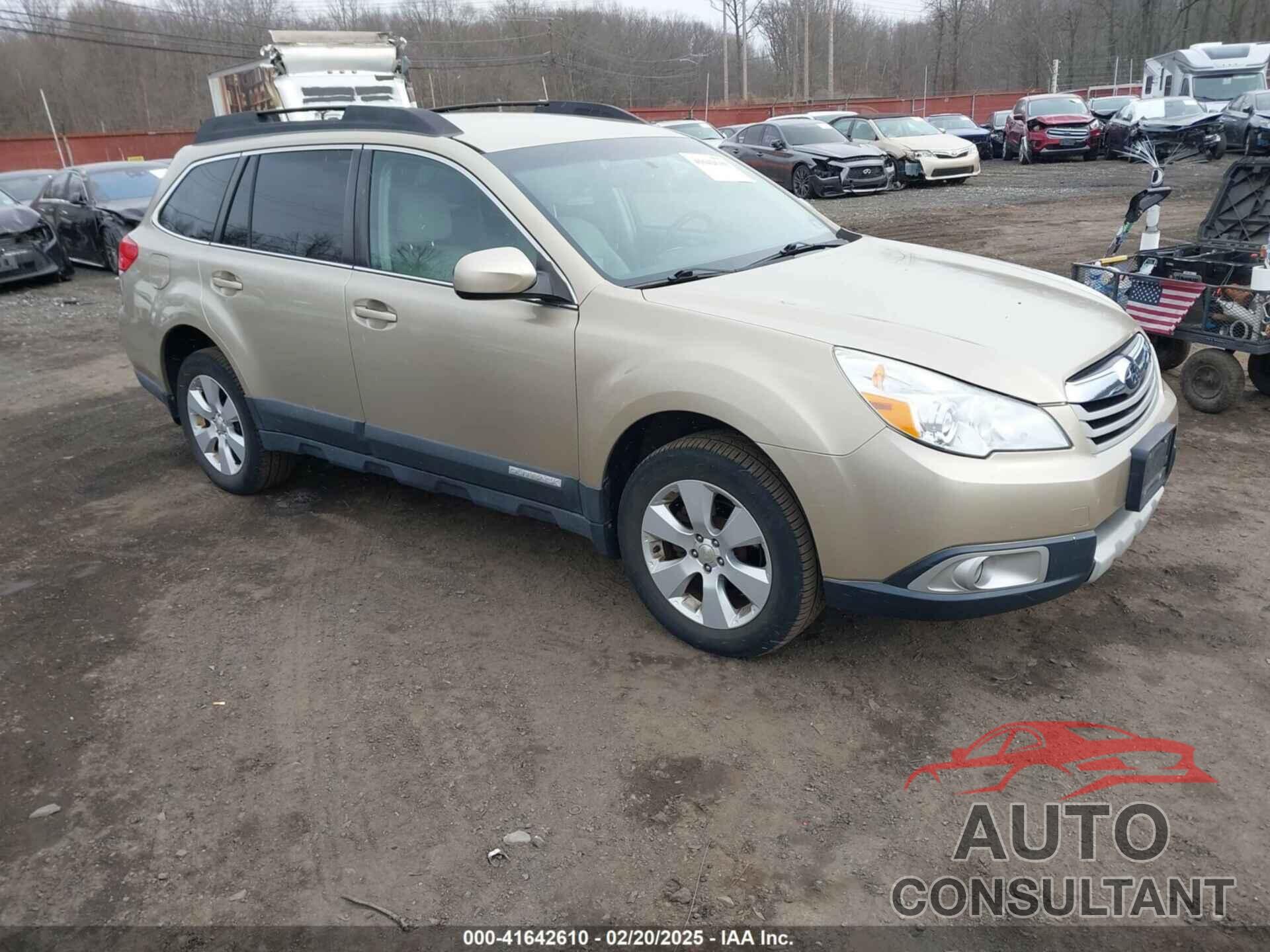 SUBARU OUTBACK 2010 - 4S4BRBJC6A3378239