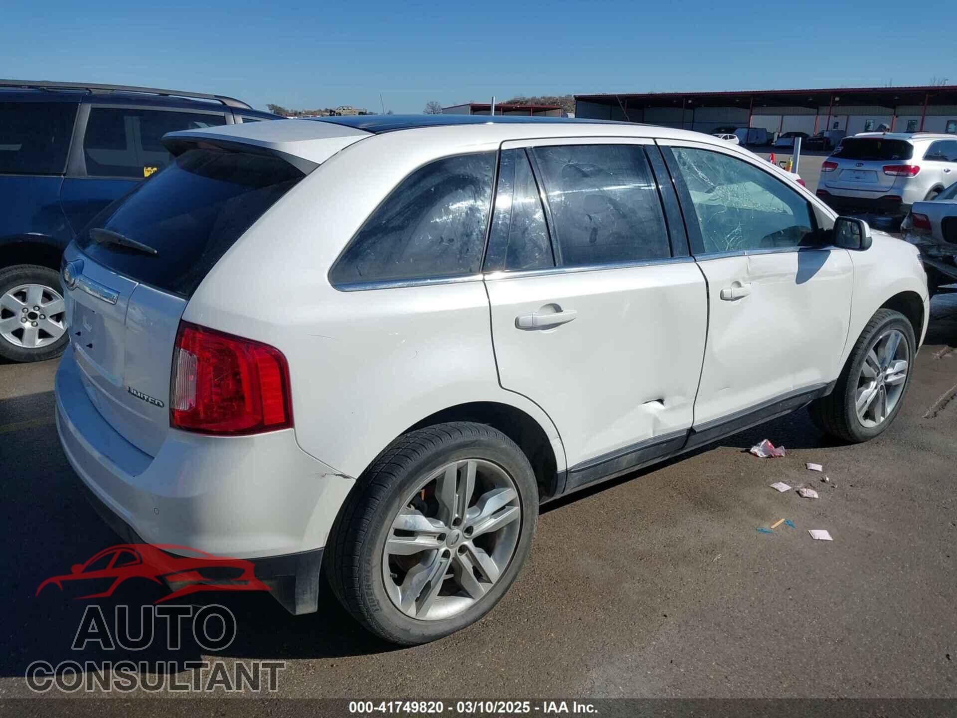 FORD EDGE 2013 - 2FMDK3KC2DBB52639