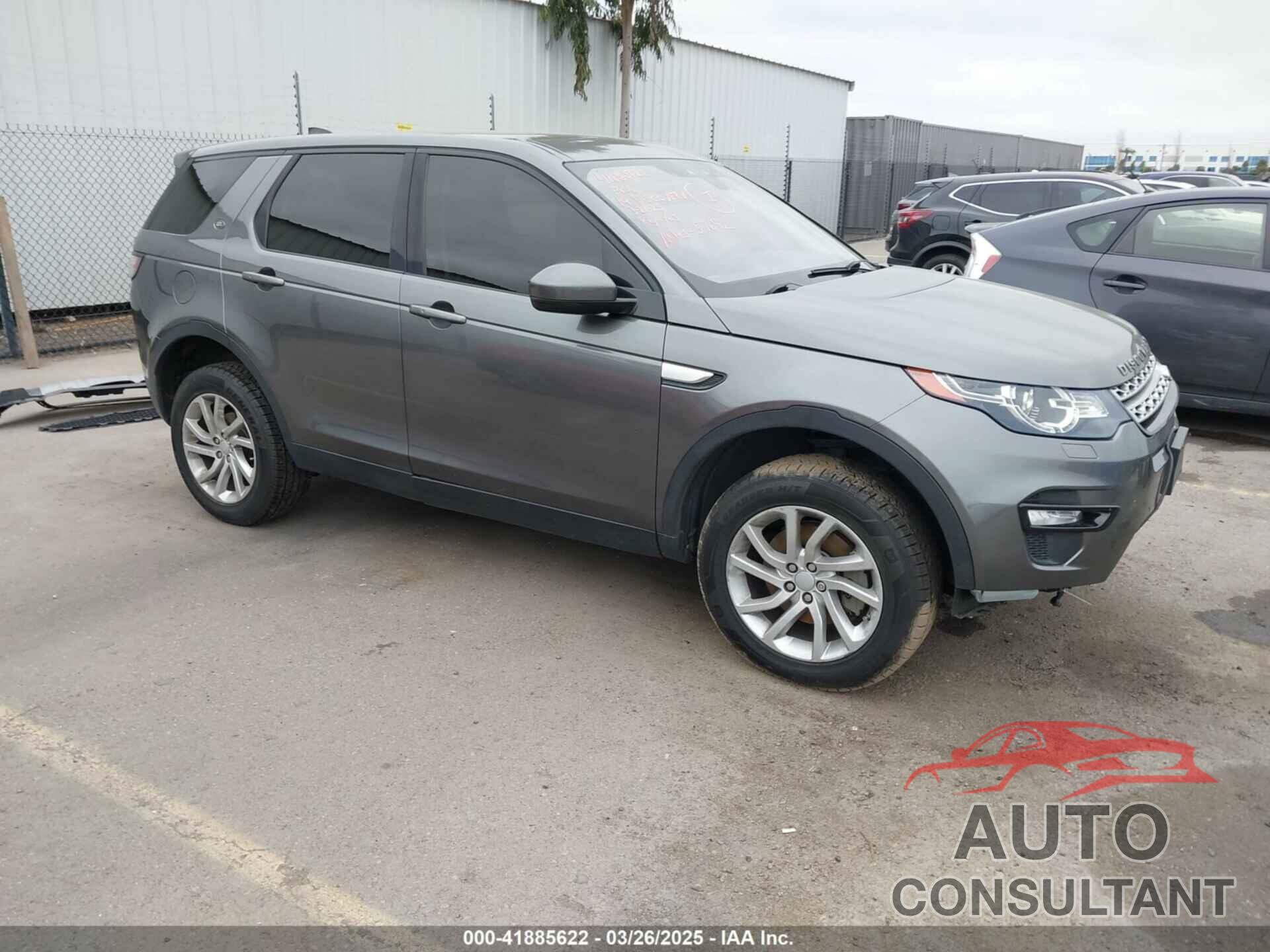 LAND ROVER DISCOVERY SPORT 2019 - SALCR2FX3KH790586