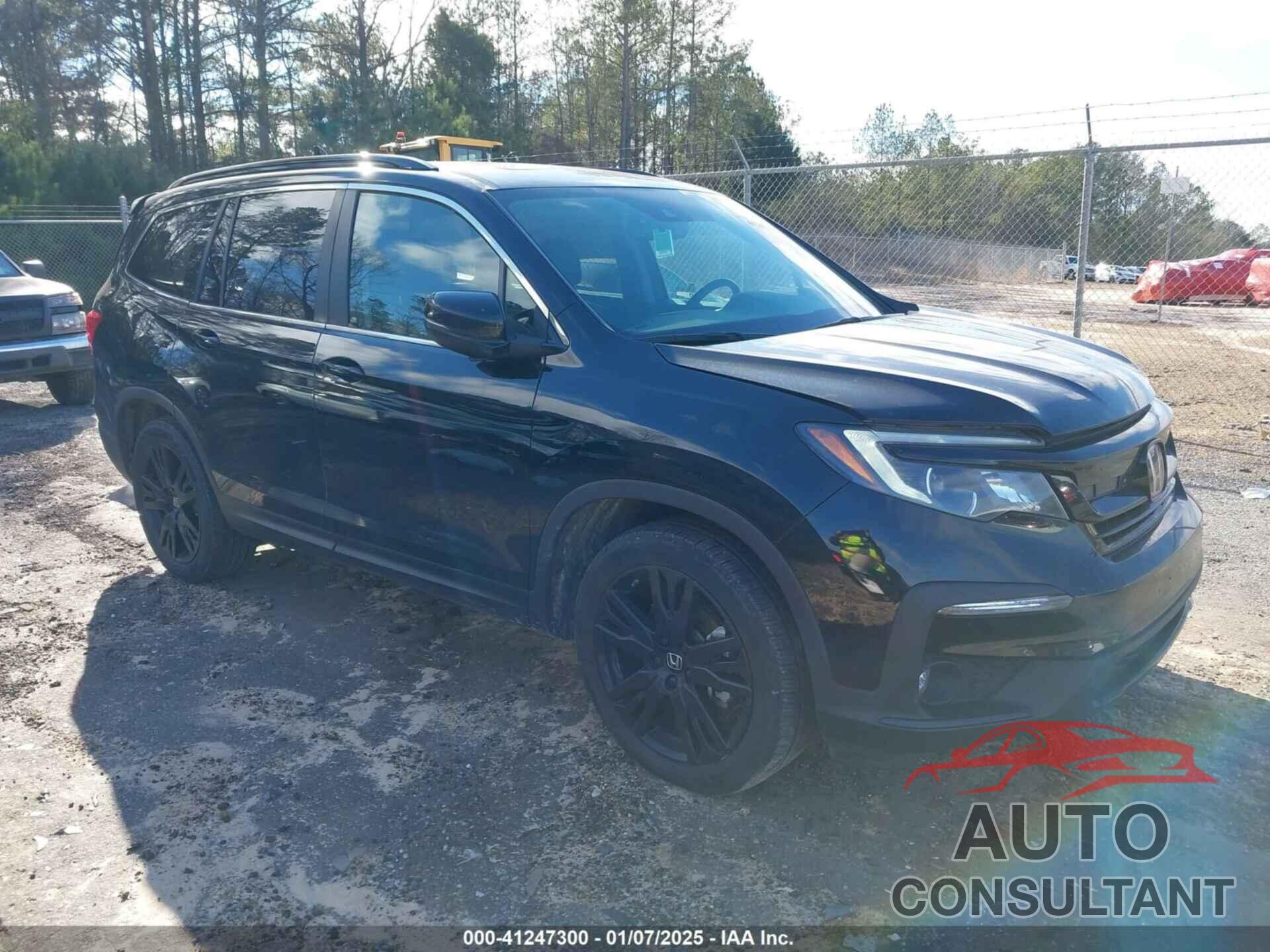 HONDA PILOT 2022 - 5FNYF5H21NB026605