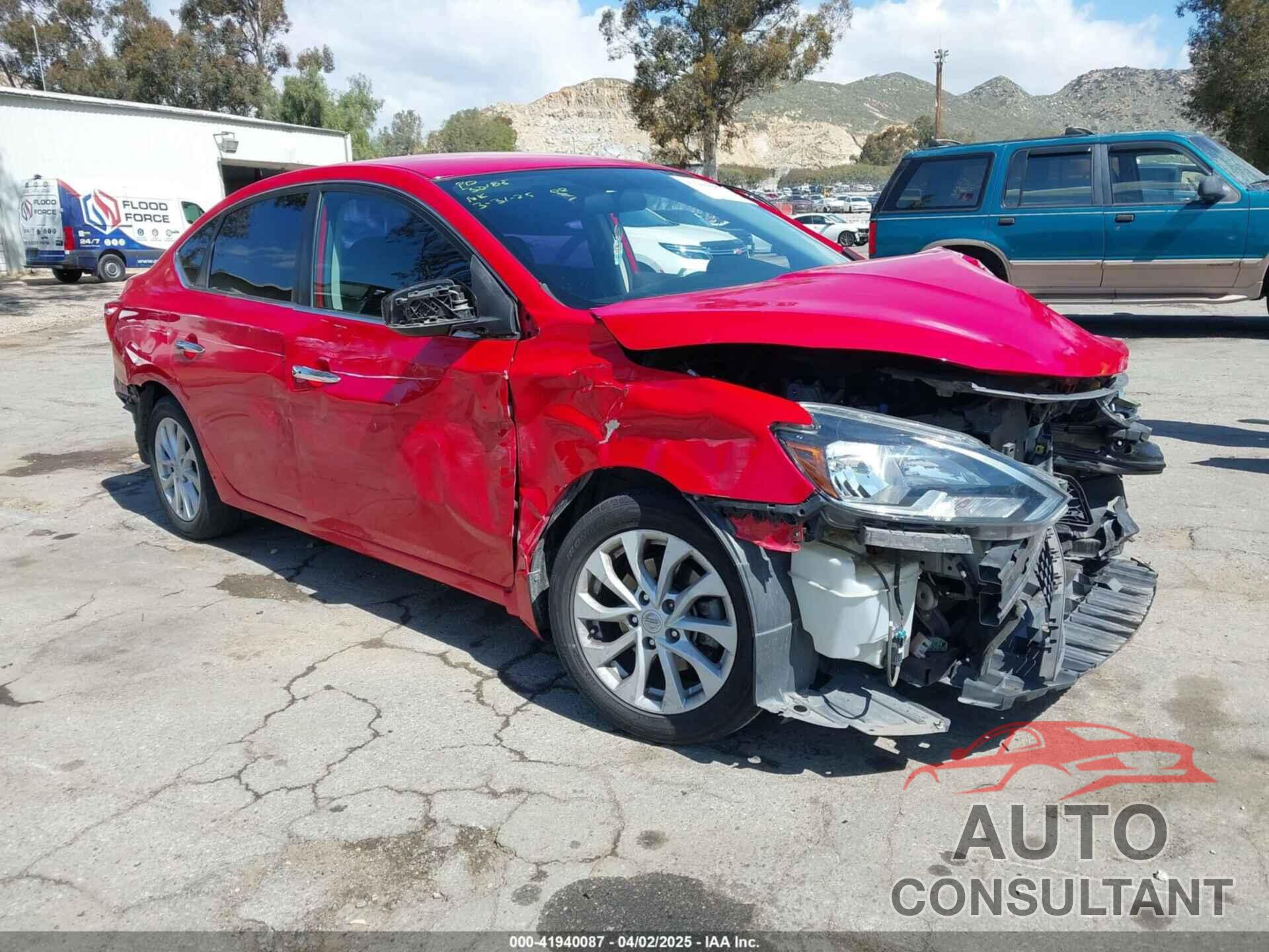NISSAN SENTRA 2018 - 3N1AB7AP9JL636877