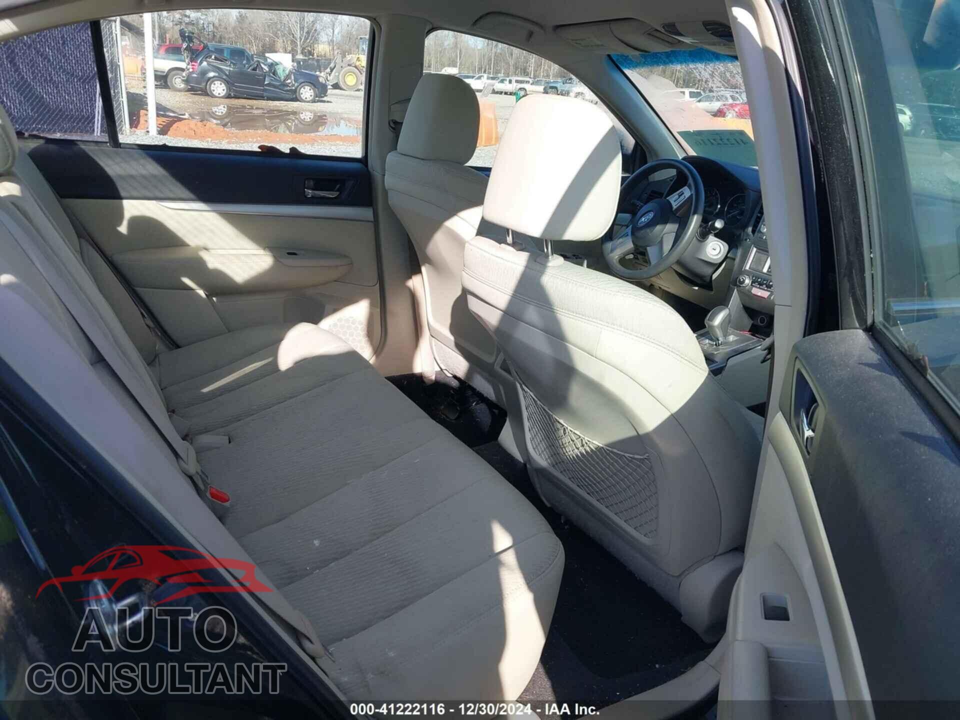 SUBARU LEGACY 2010 - 4S3BMEA65A2215909