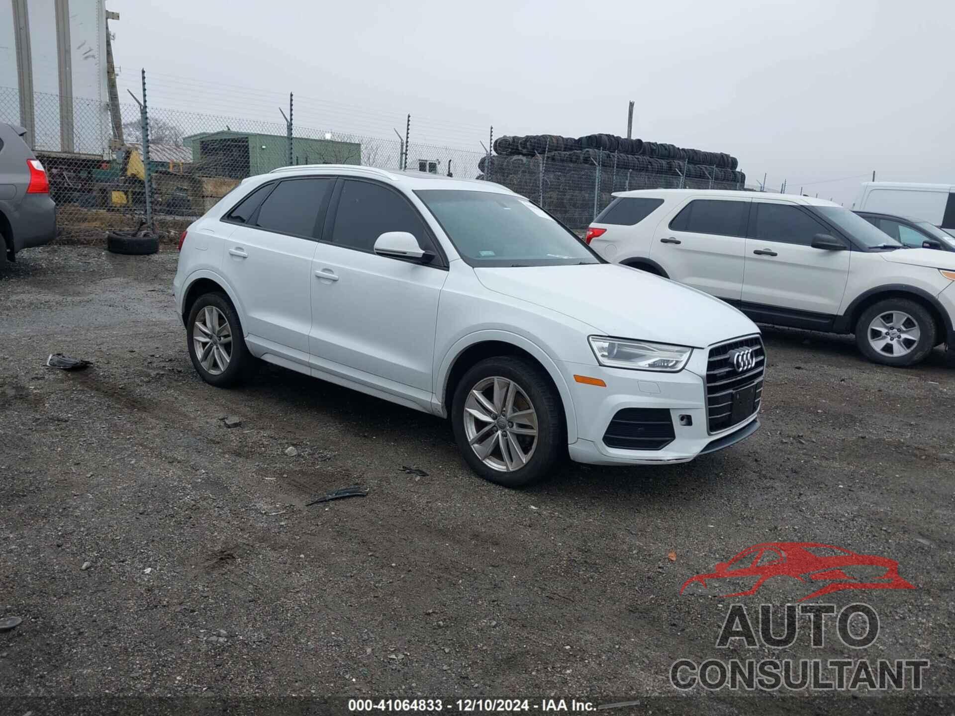 AUDI Q3 2017 - WA1ECCFS3HR001569