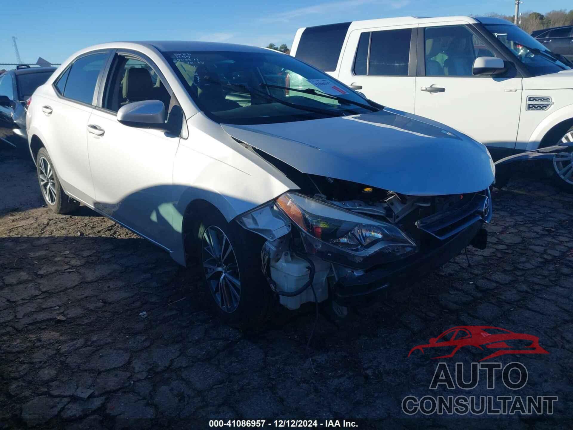 TOYOTA COROLLA 2016 - 2T1BURHEXGC541199