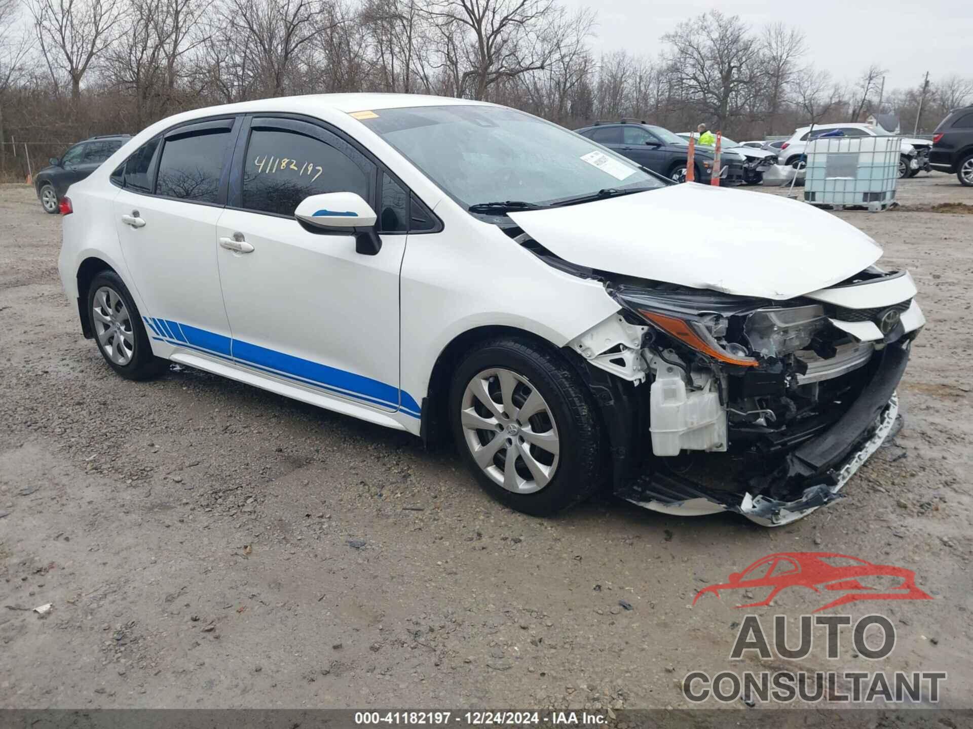 TOYOTA COROLLA 2020 - JTDEPRAE6LJ104104