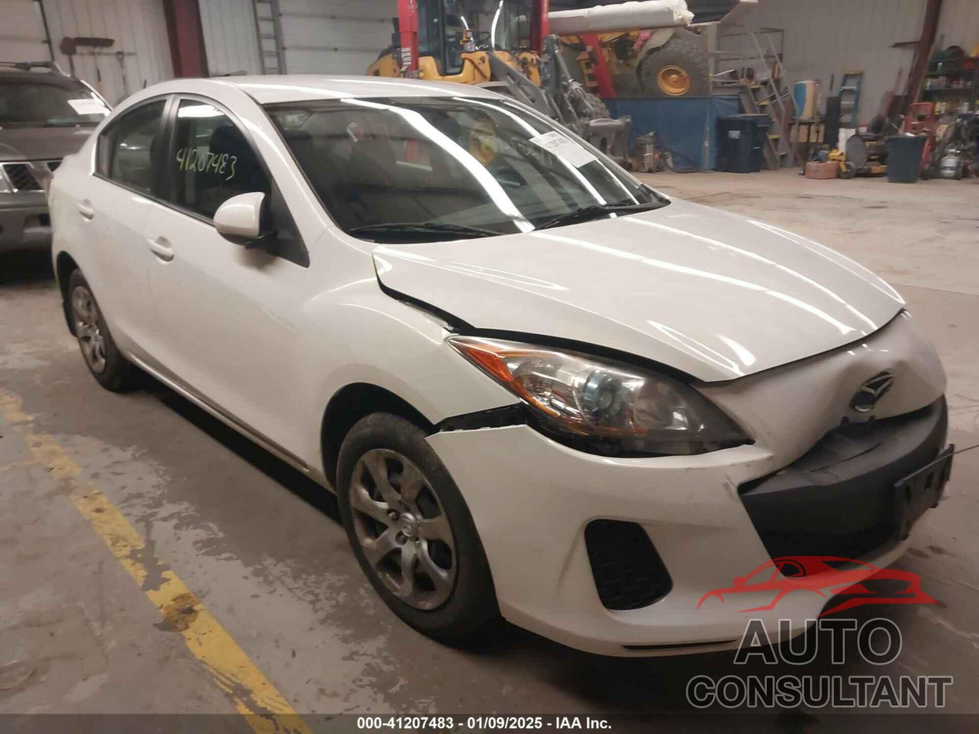 MAZDA MAZDA3 2013 - JM1BL1UP4D1848847