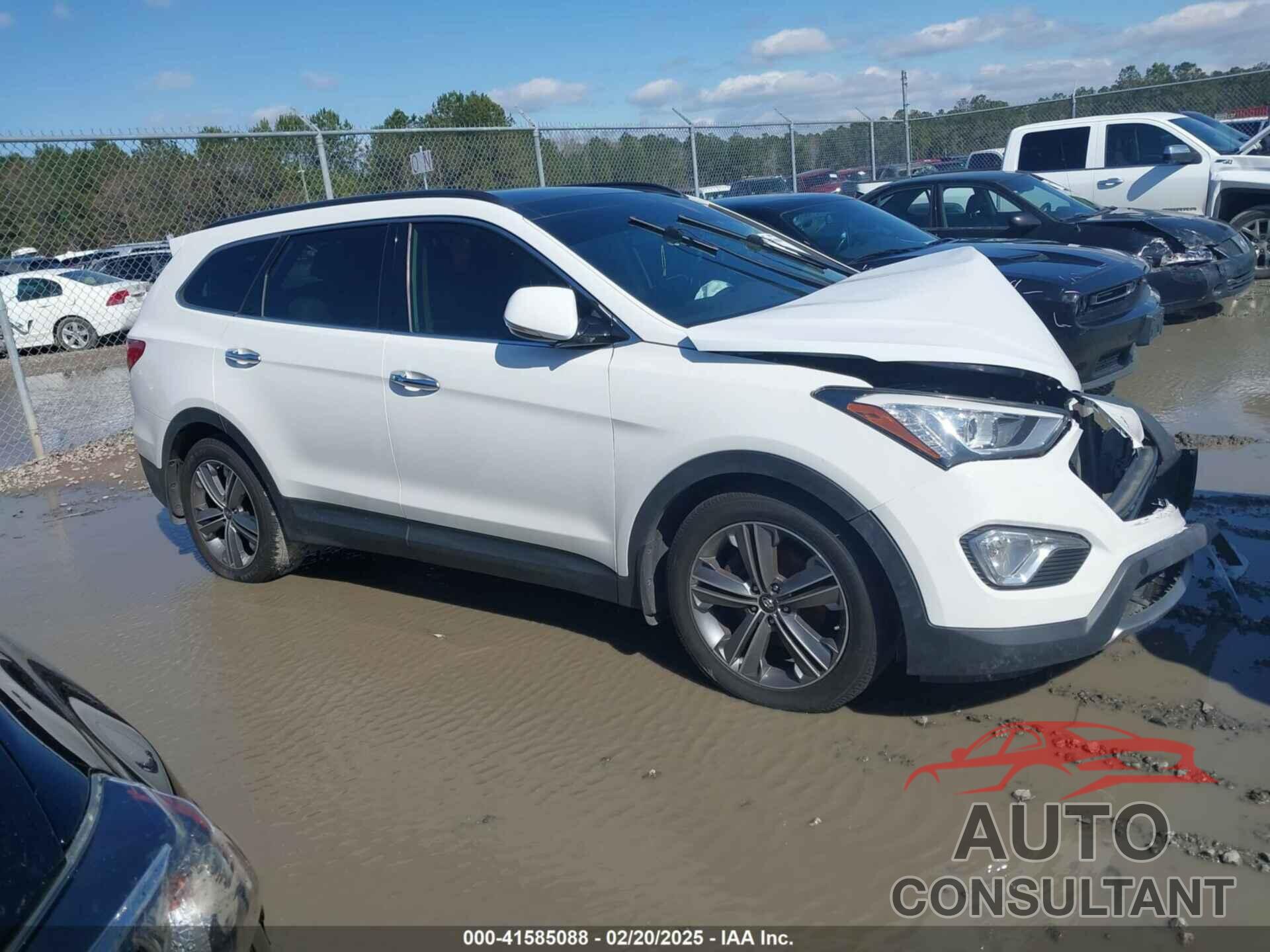 HYUNDAI SANTA FE 2016 - KM8SRDHF6GU137876