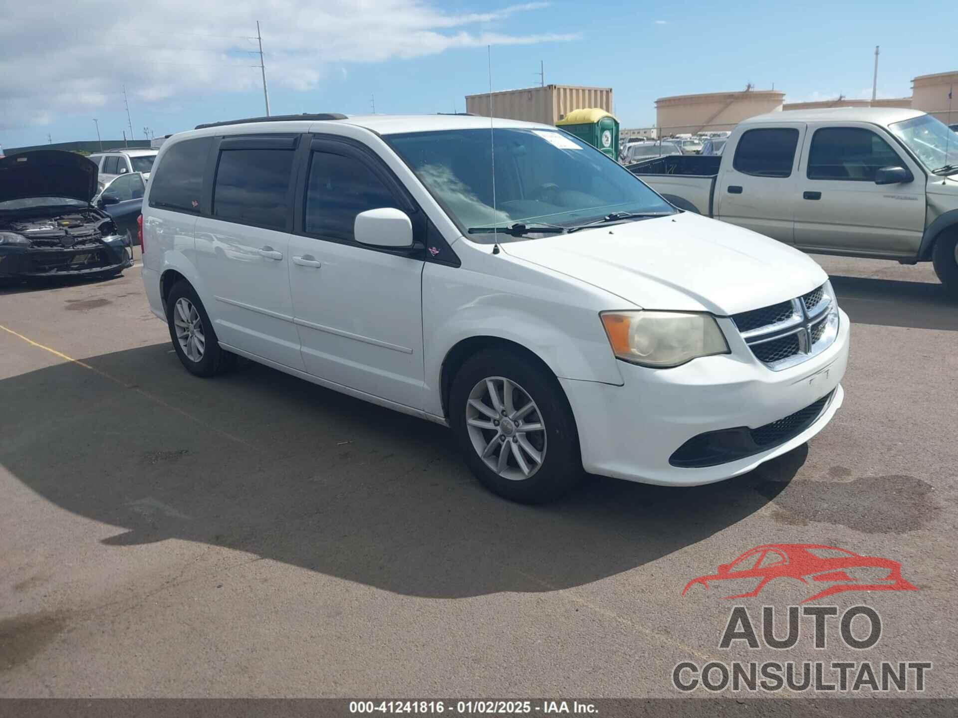 DODGE GRAND CARAVAN 2014 - 2C4RDGCG0ER161085