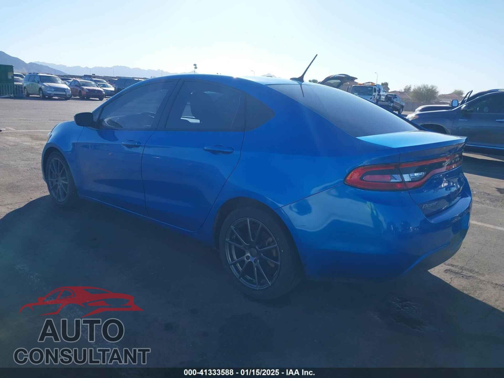 DODGE DART 2016 - 1C3CDFAA7GD656800