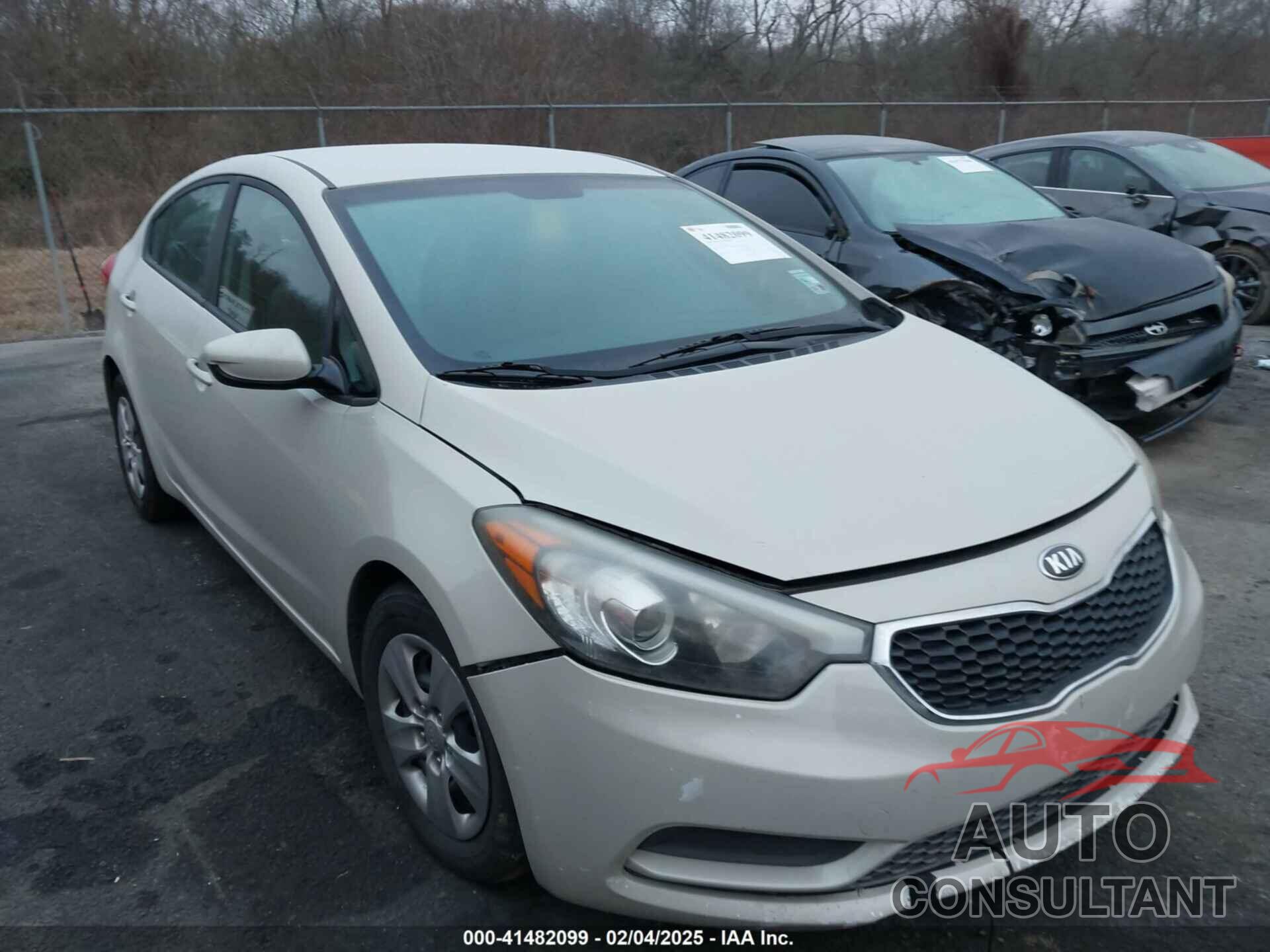 KIA FORTE 2015 - KNAFK4A6XF5404687
