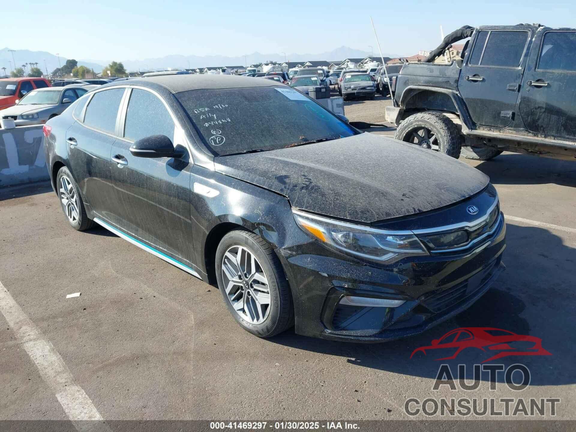 KIA OPTIMA HYBRID 2020 - KNAGU4LEXL5044464