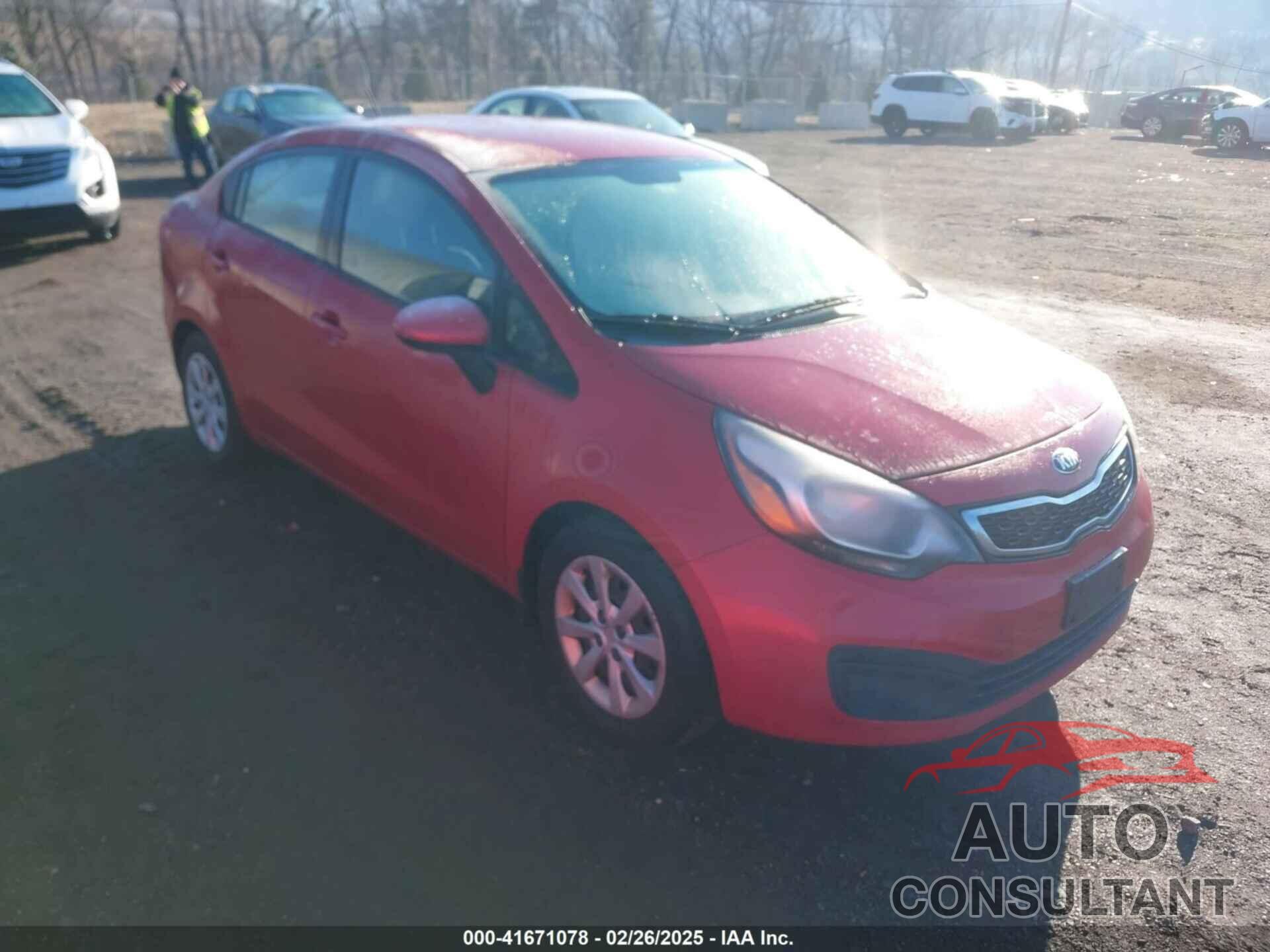 KIA RIO 2015 - KNADN4A36F6427415