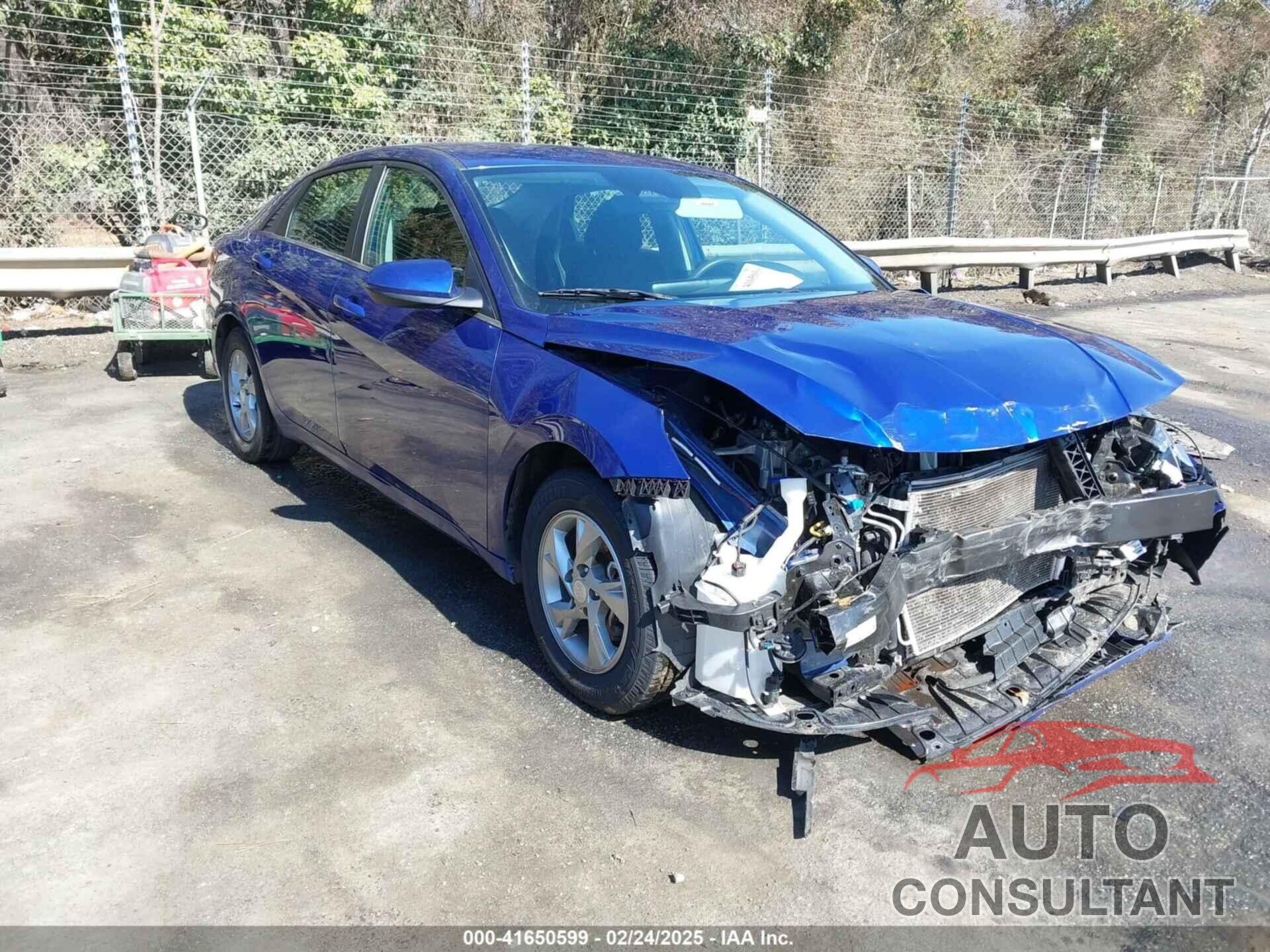 HYUNDAI ELANTRA 2021 - 5NPLL4AGXMH050159