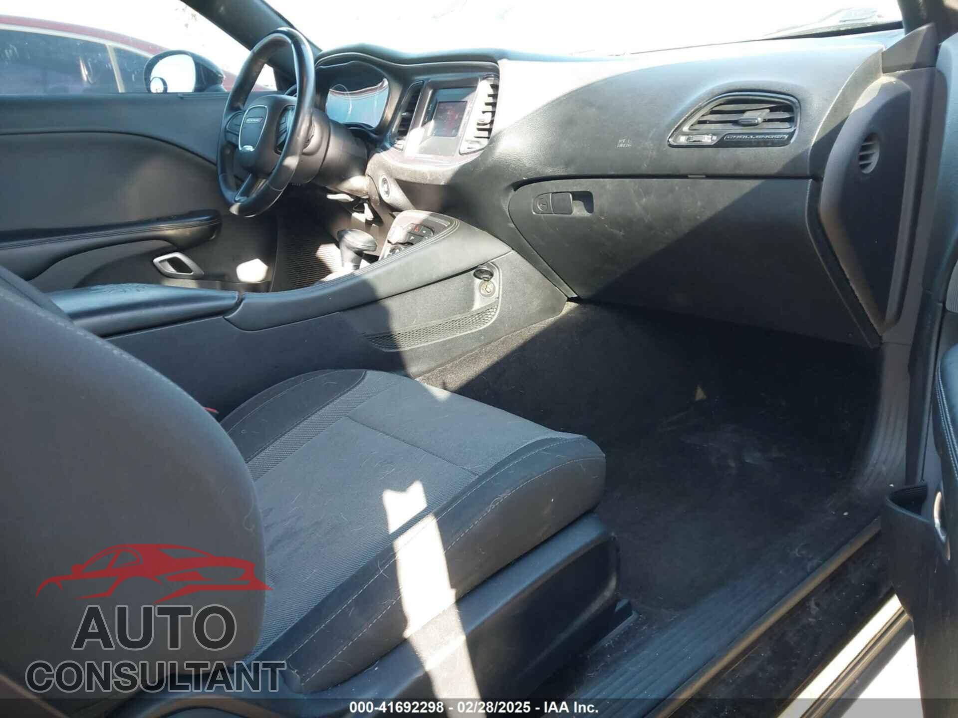 DODGE CHALLENGER 2016 - 2C3CDZAG9GH296972