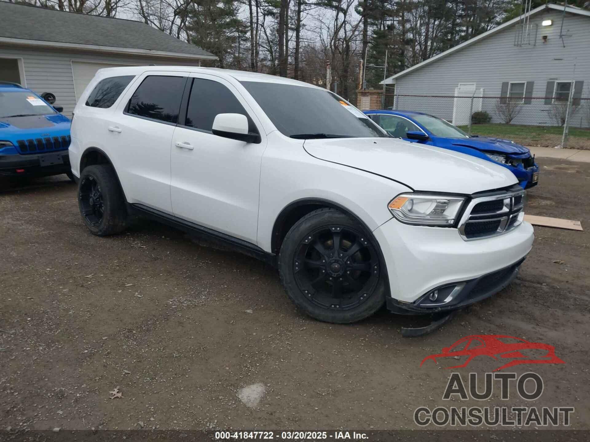 DODGE DURANGO 2014 - 1C4RDJAG0EC562581