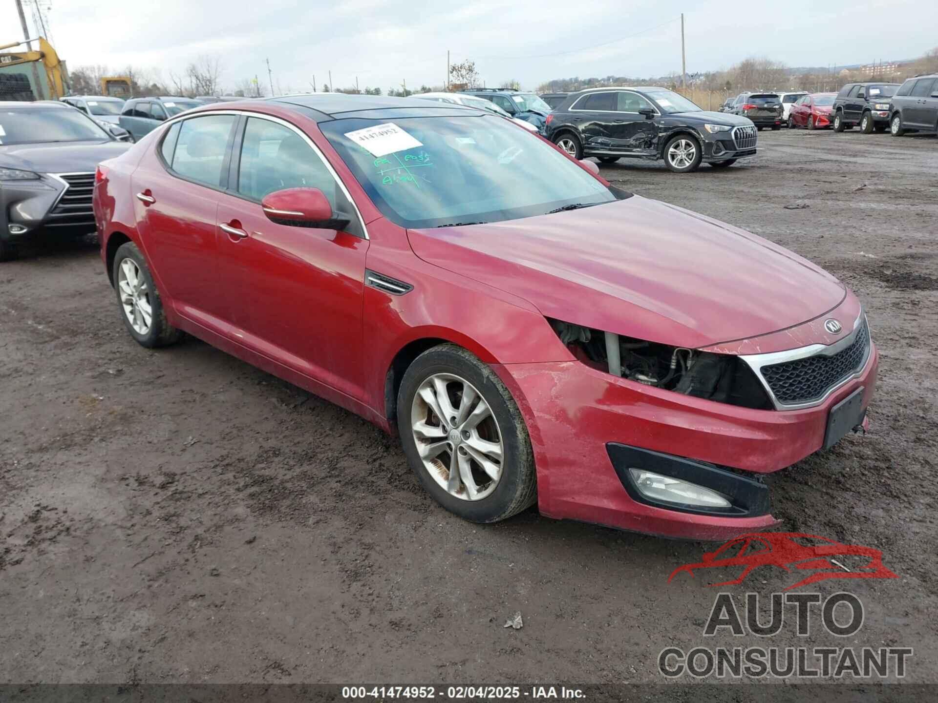 KIA OPTIMA 2013 - 5XXGN4A78DG141924