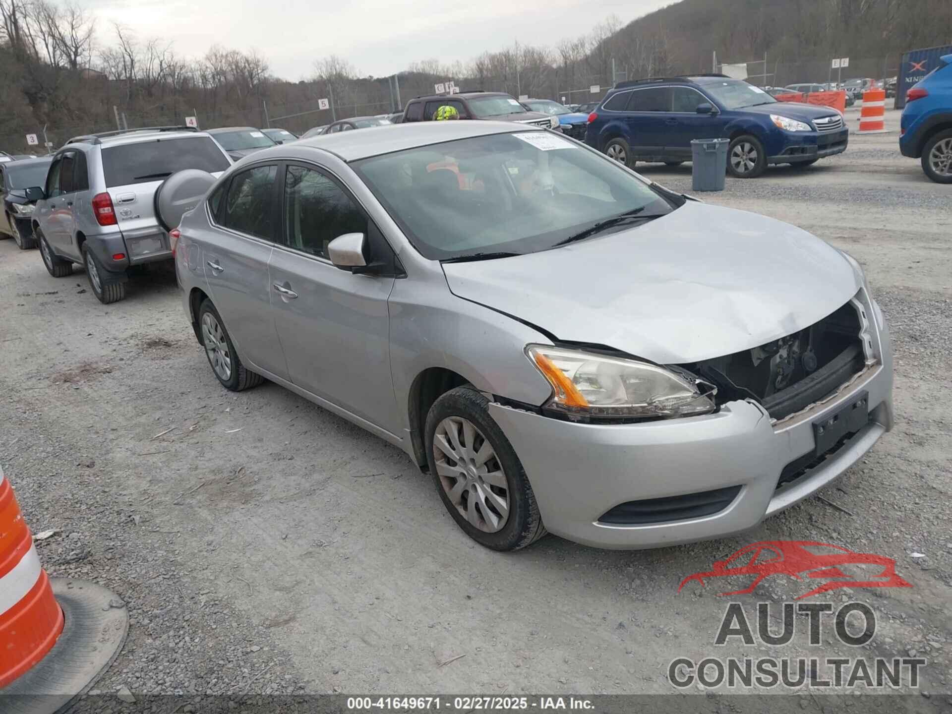 NISSAN SENTRA 2014 - 3N1AB7AP6EY273219